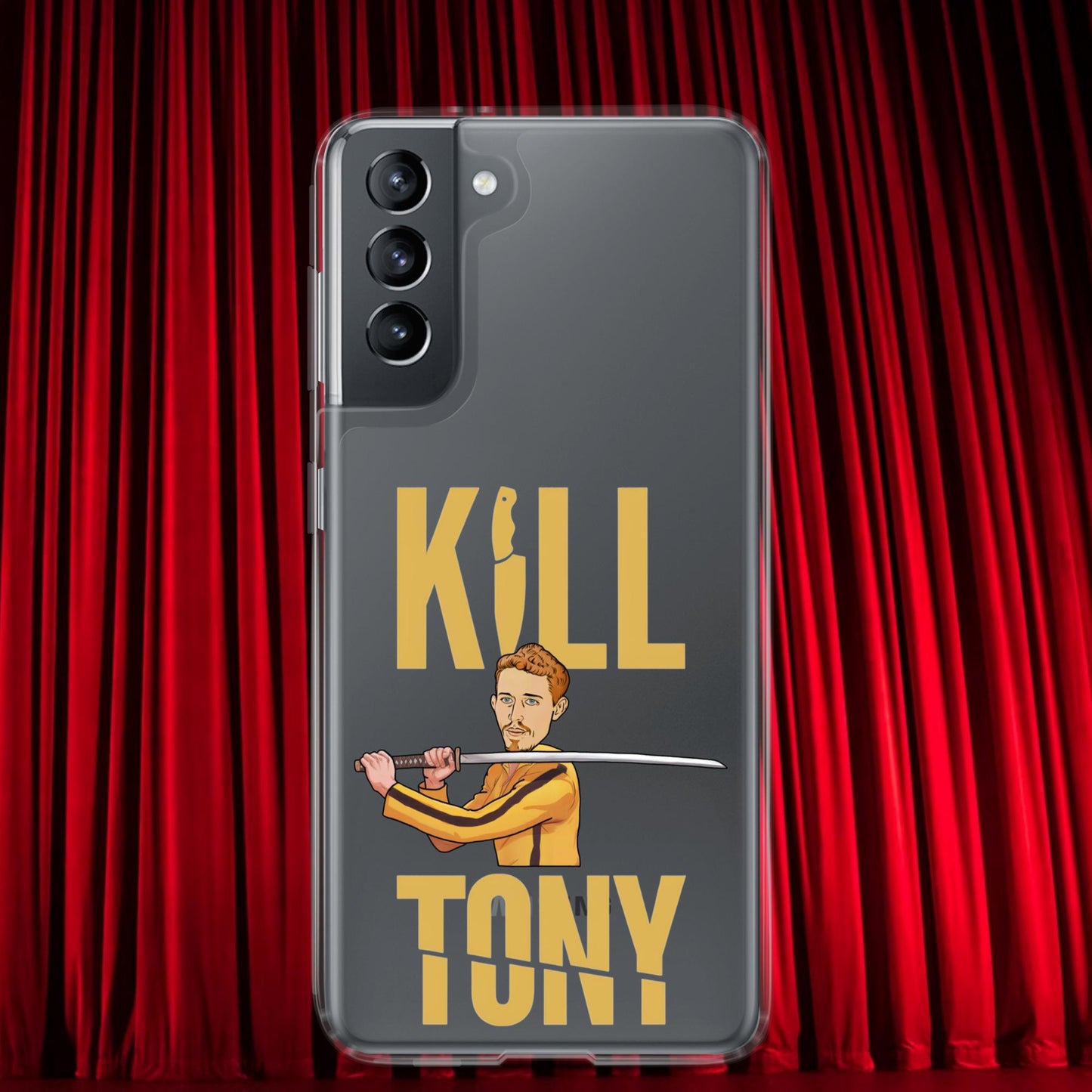 Kill Tony Hinchcliffe Kill Bill Funny Podcast Clear Case for Samsung Next Cult Brand