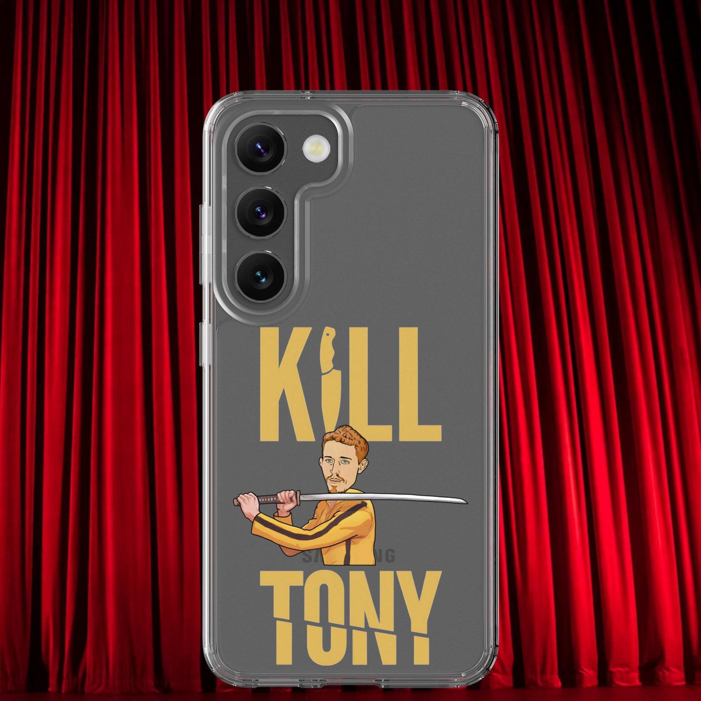 Kill Tony Hinchcliffe Kill Bill Funny Podcast Clear Case for Samsung Next Cult Brand