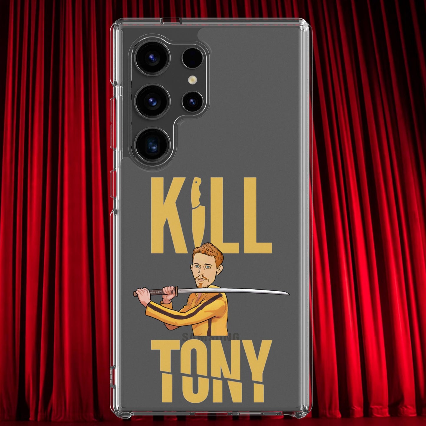 Kill Tony Hinchcliffe Kill Bill Funny Podcast Clear Case for Samsung Next Cult Brand