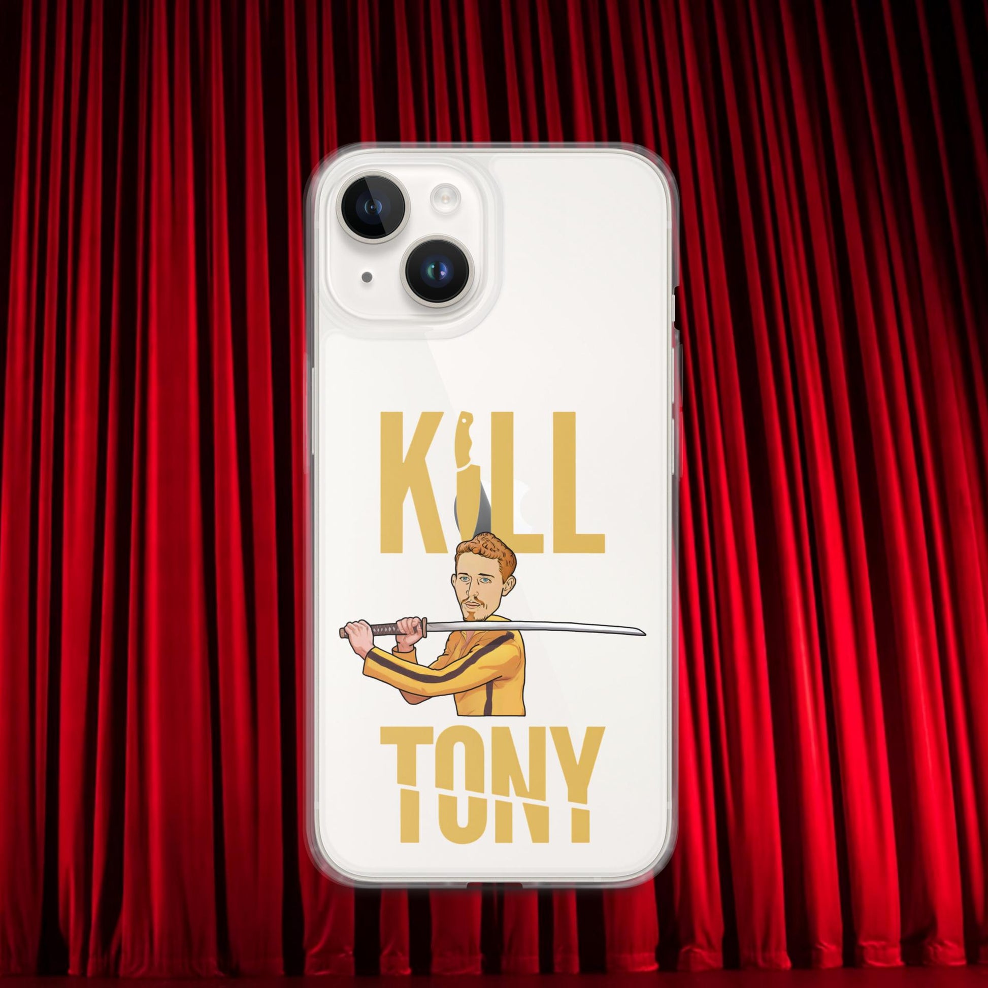 Kill Tony Hinchcliffe Kill Bill Funny Podcast Clear Case for iPhone Next Cult Brand