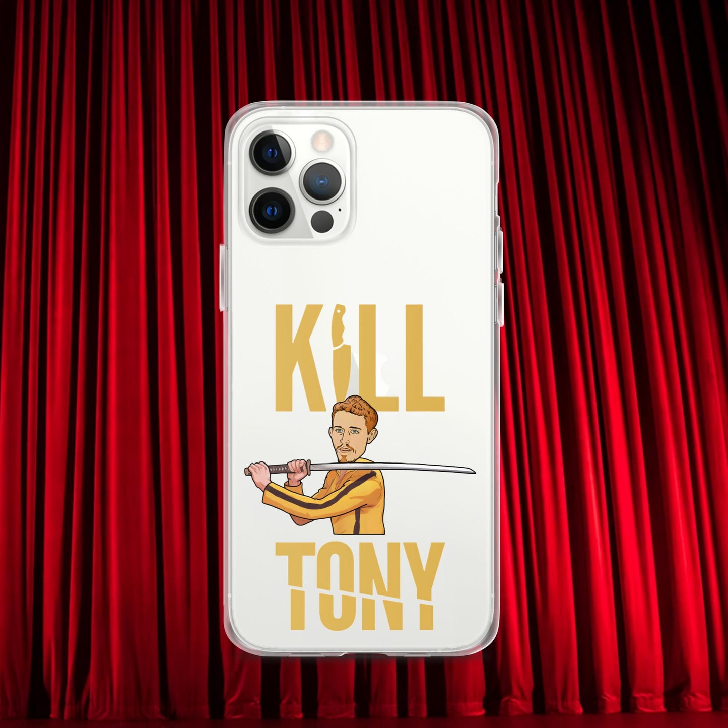 Kill Tony Hinchcliffe Kill Bill Funny Podcast Clear Case for iPhone Next Cult Brand