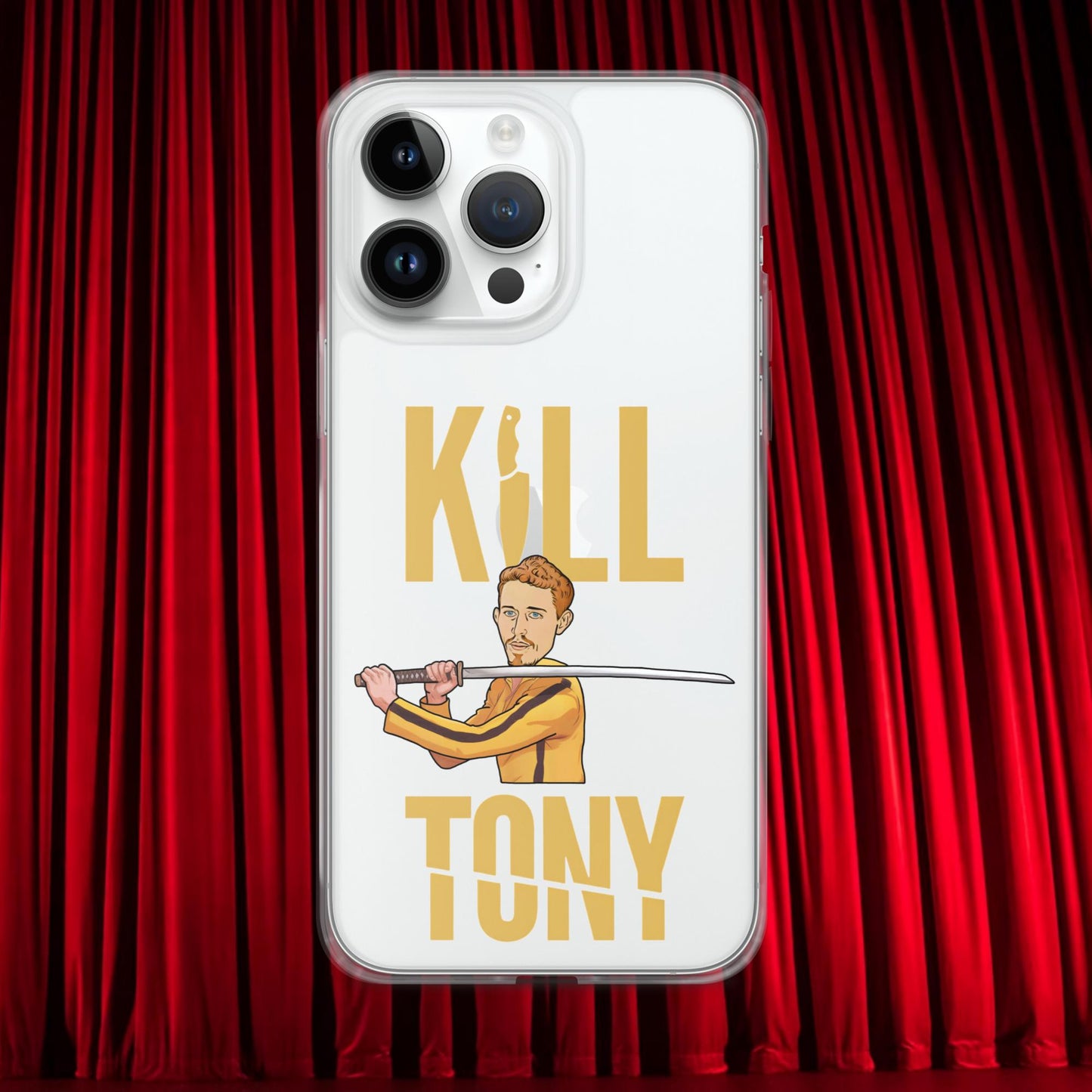 Kill Tony Hinchcliffe Kill Bill Funny Podcast Clear Case for iPhone Next Cult Brand