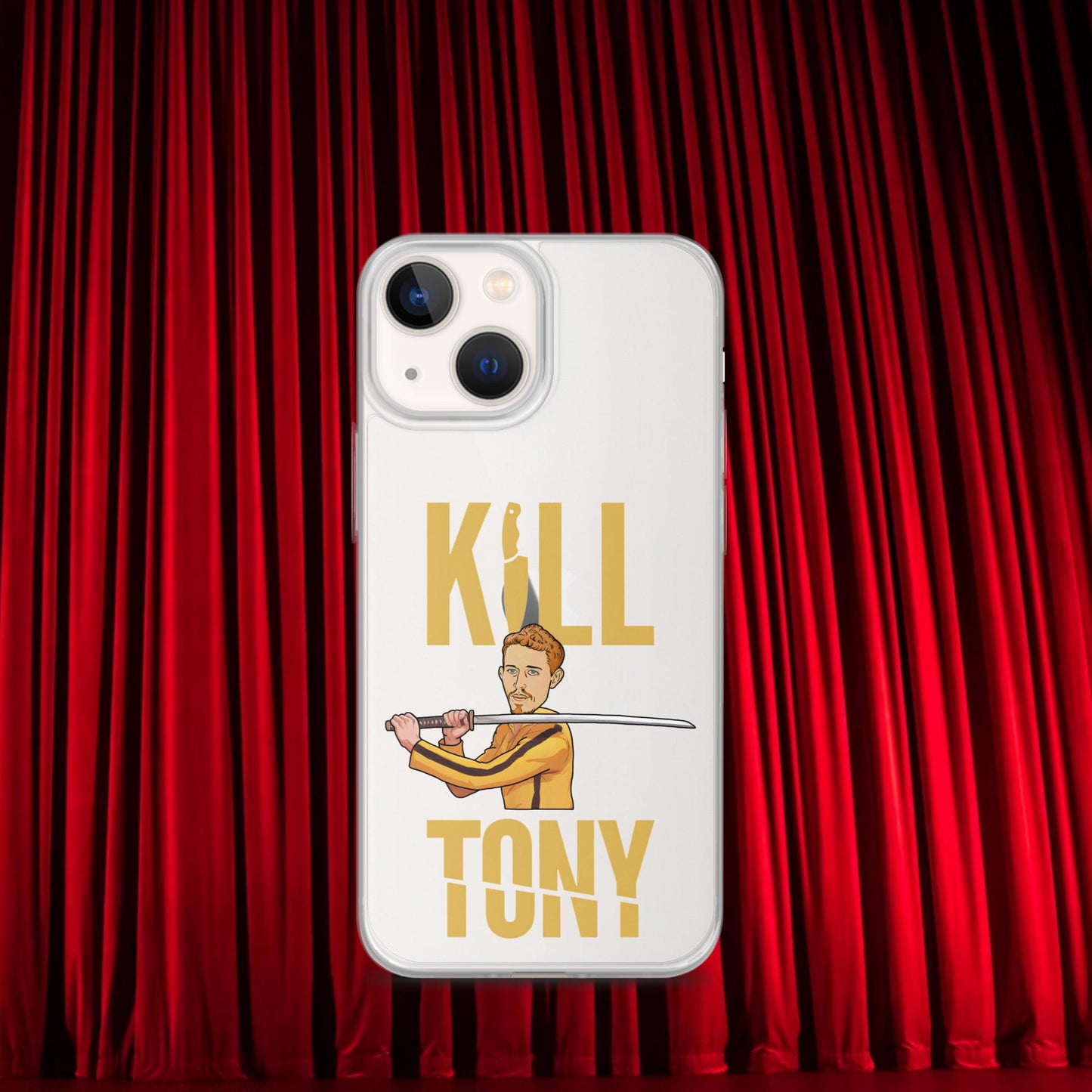 Kill Tony Hinchcliffe Kill Bill Funny Podcast Clear Case for iPhone Next Cult Brand