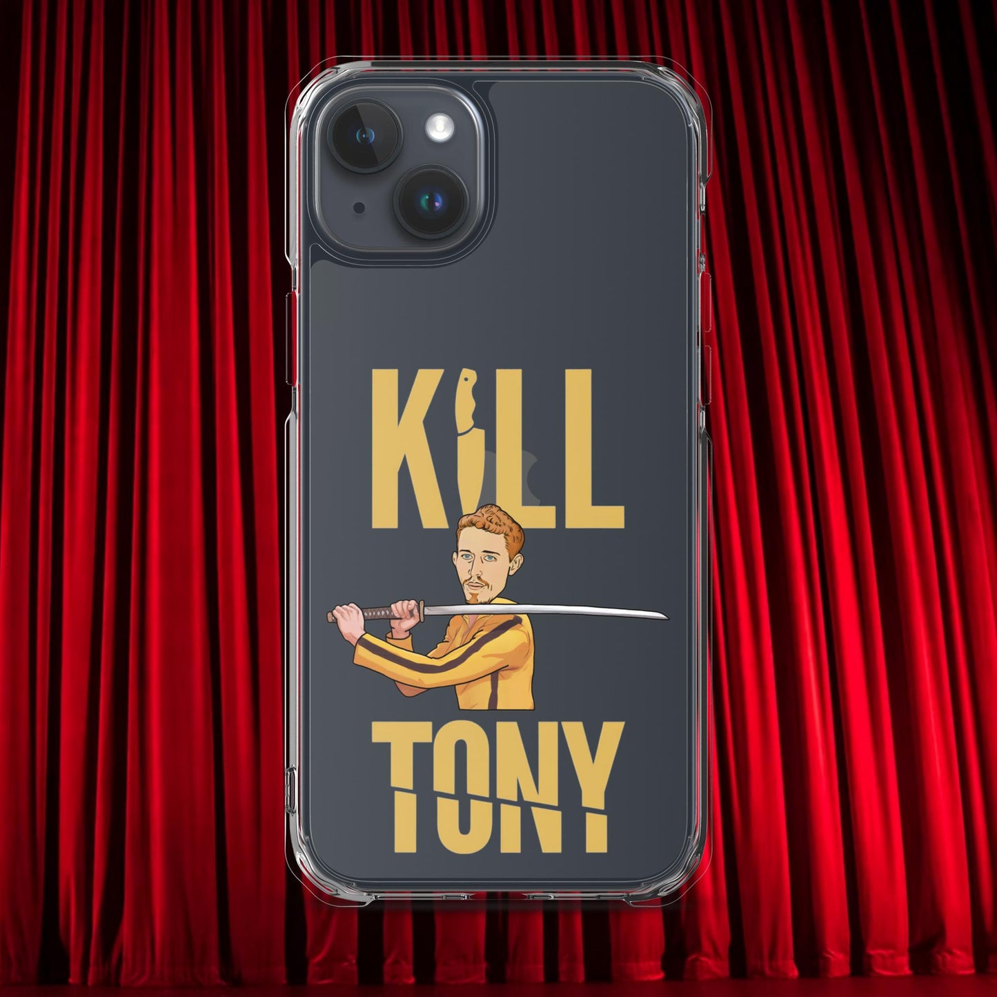 Kill Tony Hinchcliffe Kill Bill Funny Podcast Clear Case for iPhone Next Cult Brand