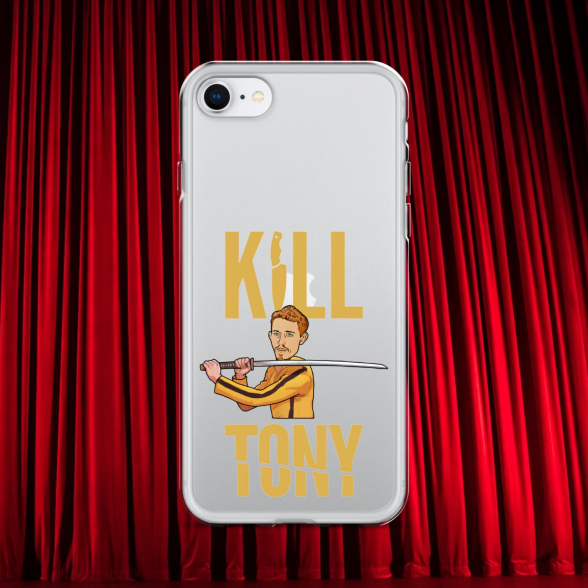 Kill Tony Hinchcliffe Kill Bill Funny Podcast Clear Case for iPhone Next Cult Brand