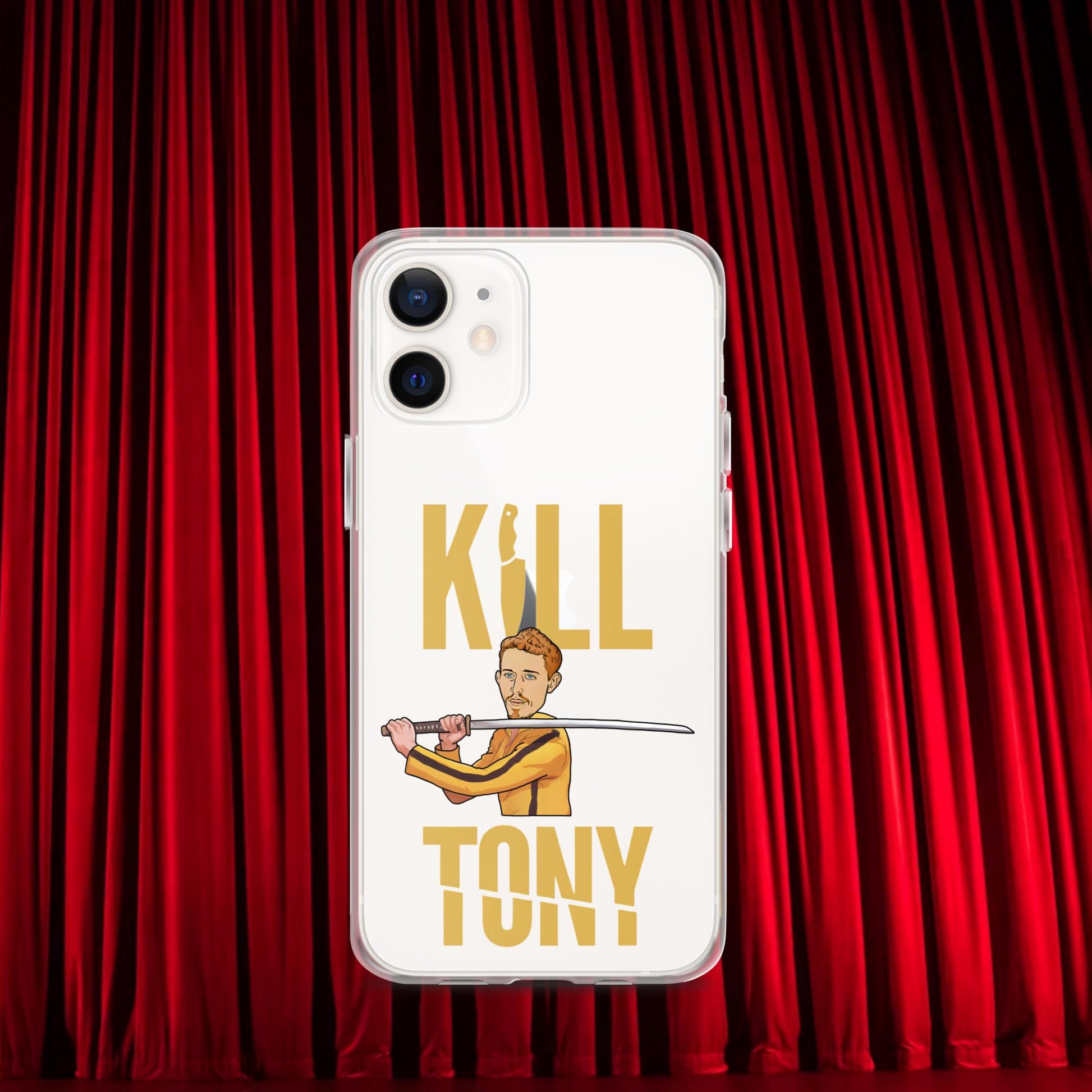 Kill Tony Hinchcliffe Kill Bill Funny Podcast Clear Case for iPhone Next Cult Brand