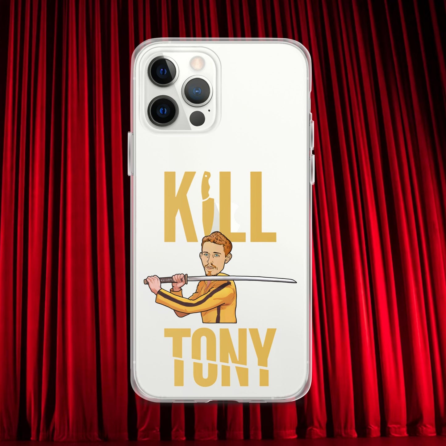 Kill Tony Hinchcliffe Kill Bill Funny Podcast Clear Case for iPhone Next Cult Brand