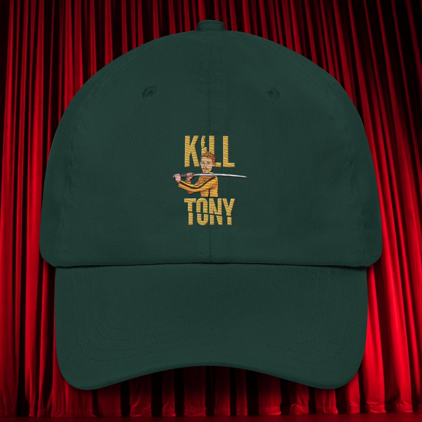 Kill Tony Hinchcliffe Kill Bill Funny Podcast Dad hat Spruce Hats Kill Tony Podcasts Stand-up Comedy Tony Hinchcliffe Next Cult Brand