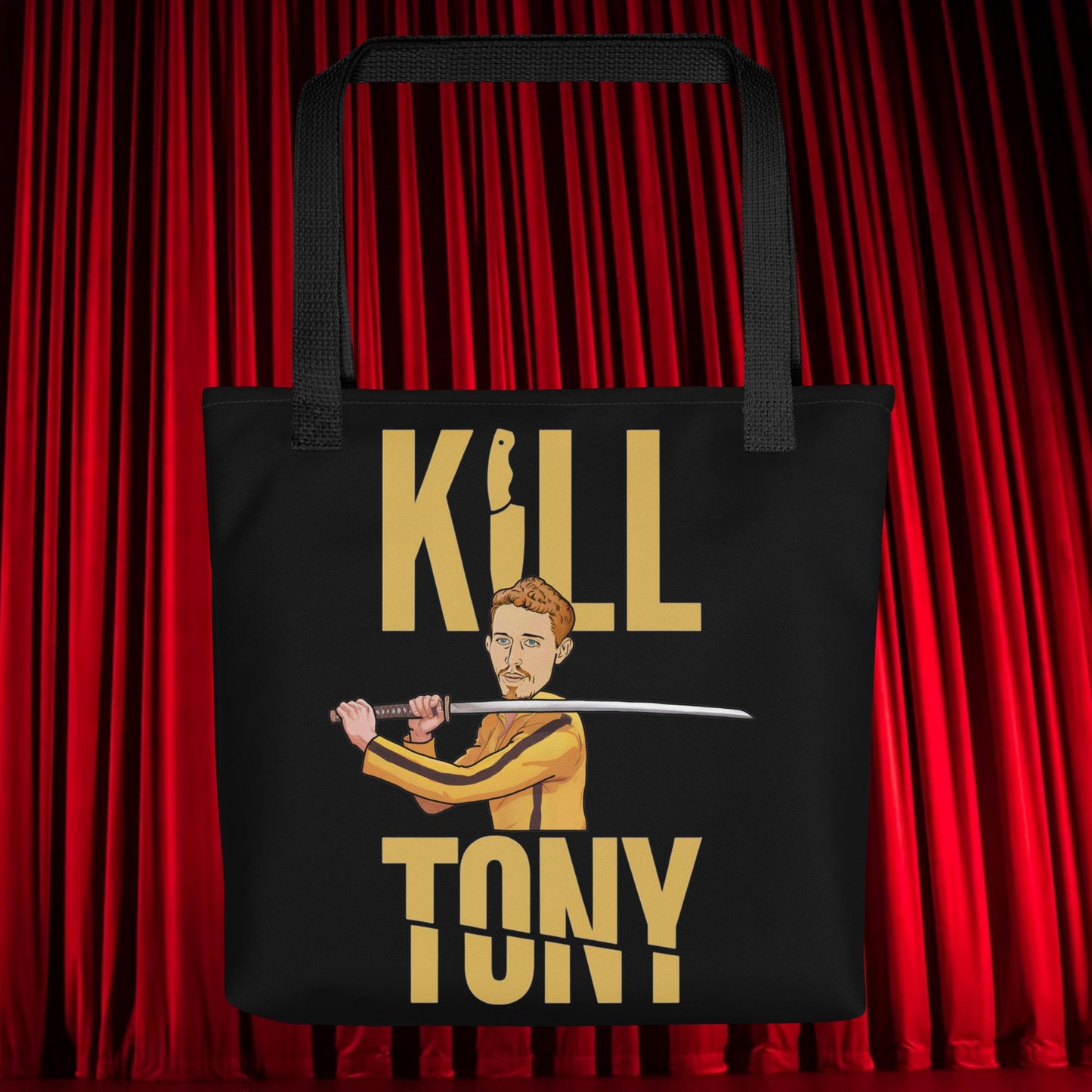 Kill Tony Hinchcliffe Kill Bill Funny Podcast Tote bag Default Title Bags Kill Tony Podcasts Stand-up Comedy Tony Hinchcliffe Next Cult Brand