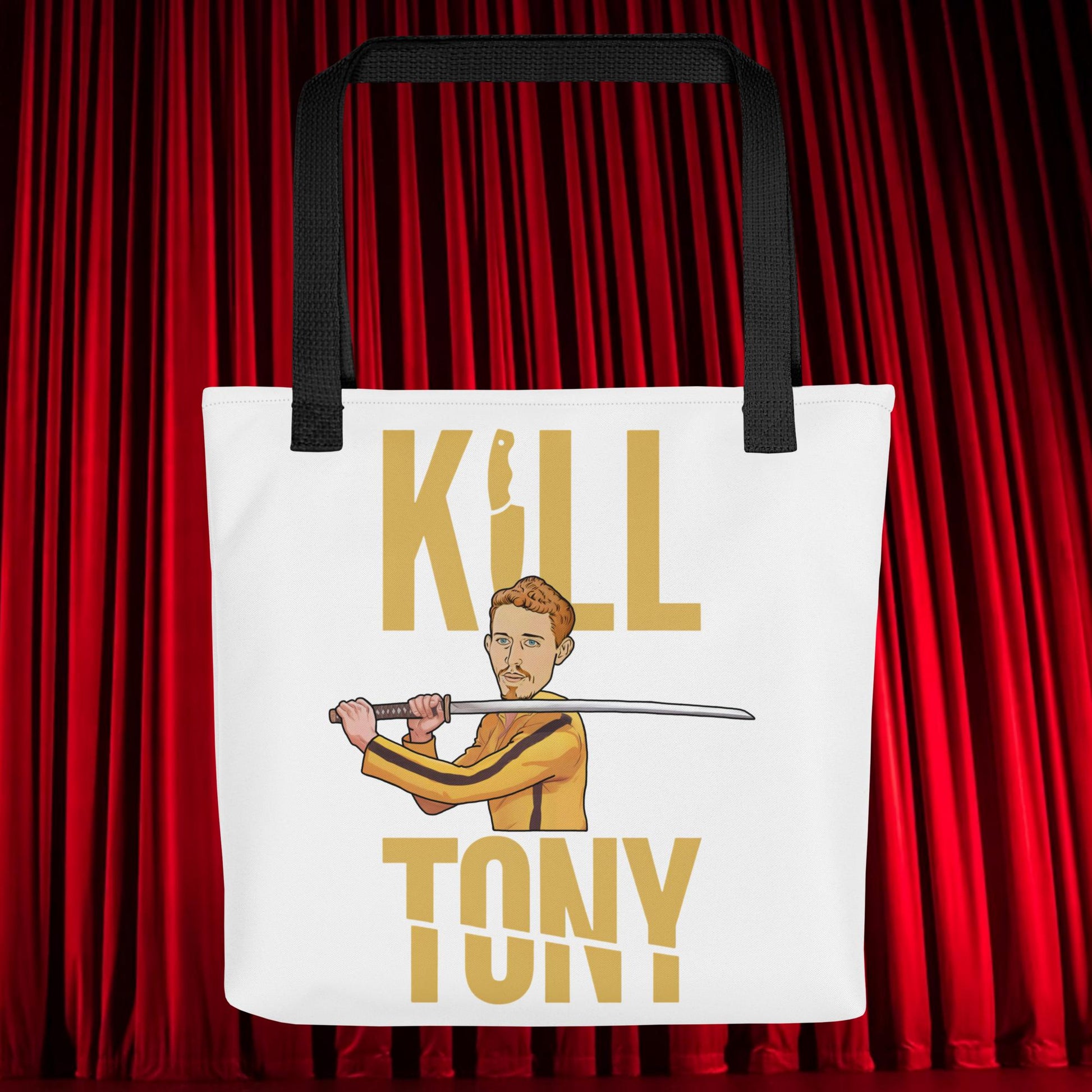 Kill Tony Hinchcliffe Kill Bill Funny Podcast Tote bag Default Title Bags Kill Tony Podcasts Stand-up Comedy Tony Hinchcliffe Next Cult Brand