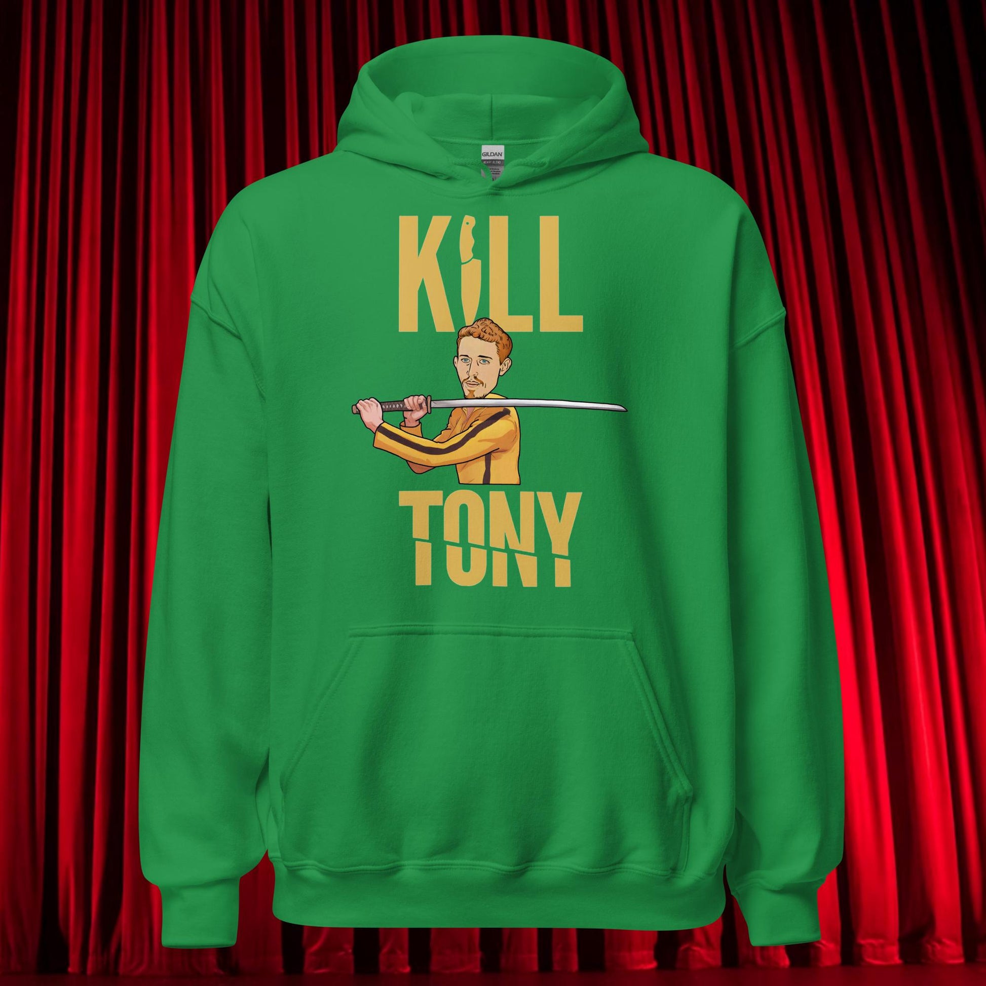 Kill Tony Hinchcliffe Kill Bill Funny Podcast Unisex Hoodie Irish Green Hoodies Kill Tony Podcasts Stand-up Comedy Tony Hinchcliffe Next Cult Brand