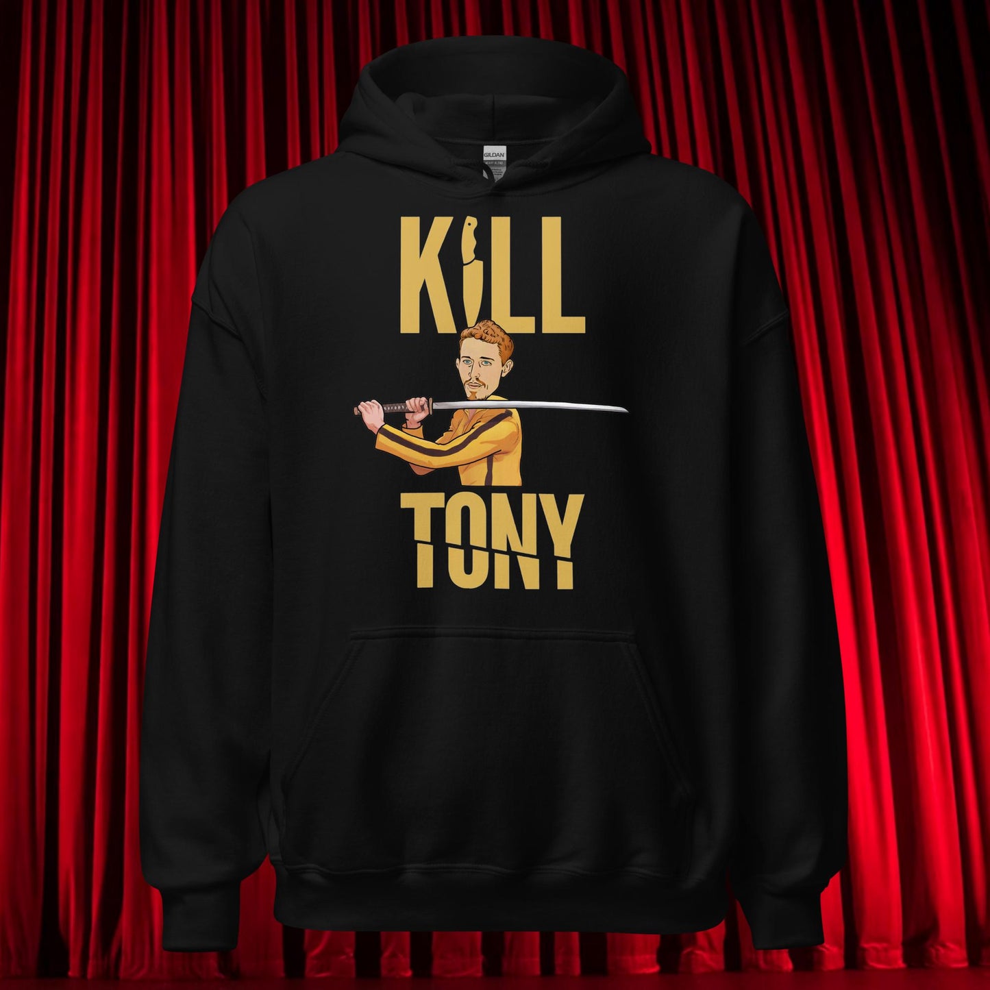 Kill Tony Hinchcliffe Kill Bill Funny Podcast Unisex Hoodie Black Hoodies Kill Tony Podcasts Stand-up Comedy Tony Hinchcliffe Next Cult Brand