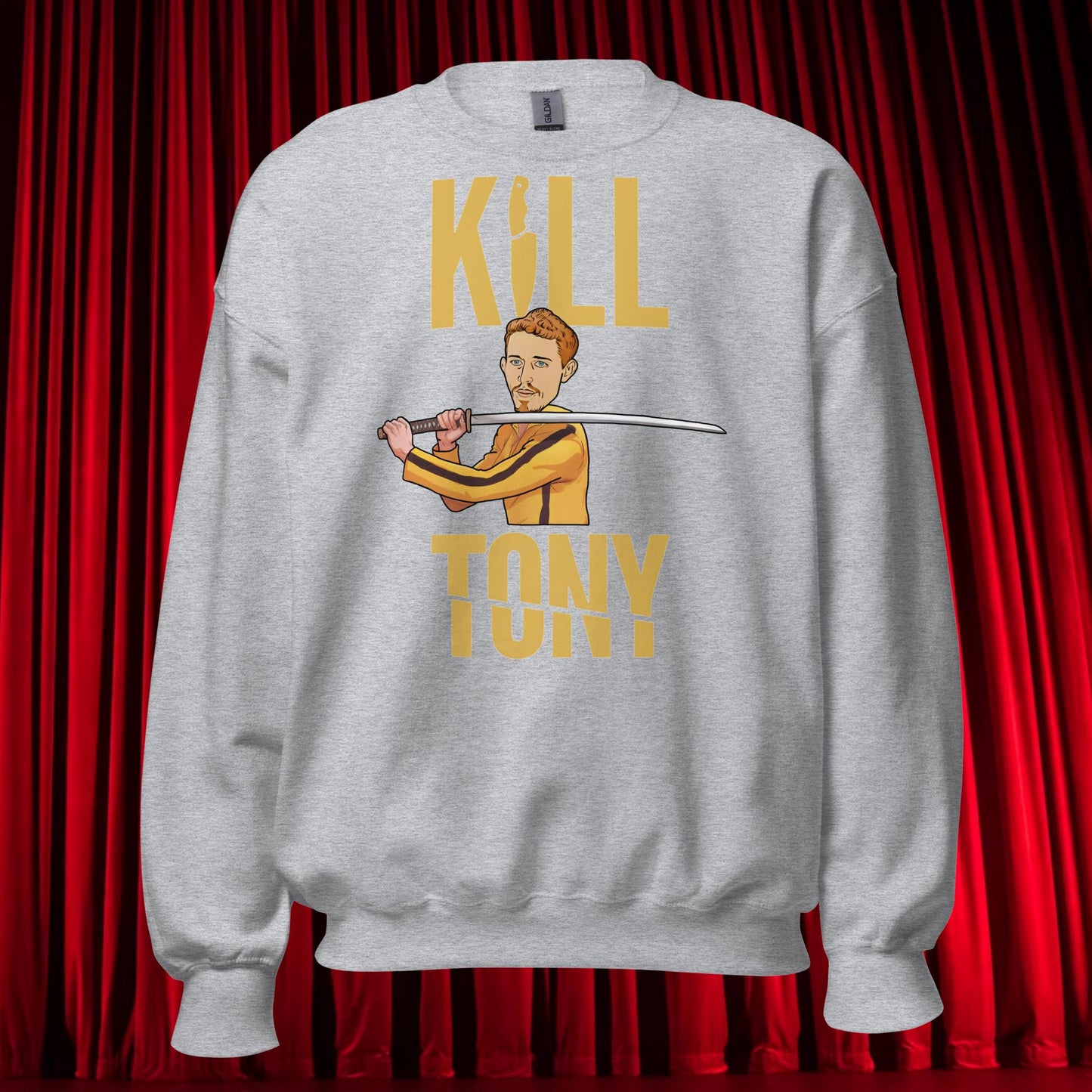 Kill Tony Hinchcliffe Kill Bill Funny Podcast Unisex Sweatshirt Sport Grey Sweatshirts Kill Tony Podcasts Stand-up Comedy Tony Hinchcliffe Next Cult Brand