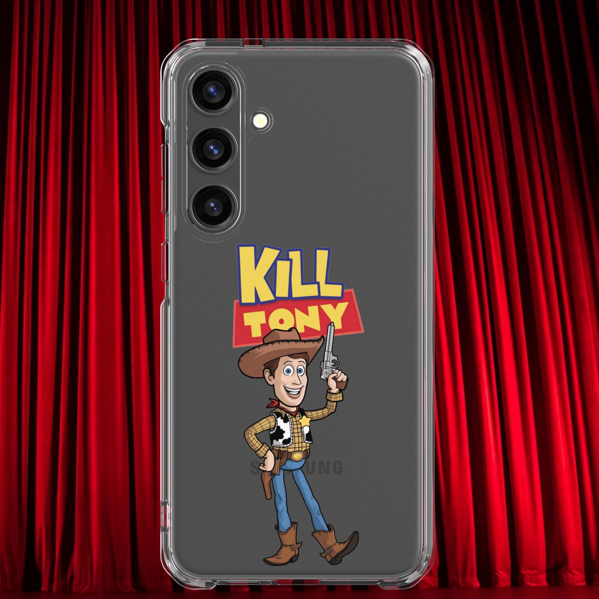 Kill Tony Hinchcliffe Toy Story Woody Funny Podcast Clear Case for Samsung Next Cult Brand