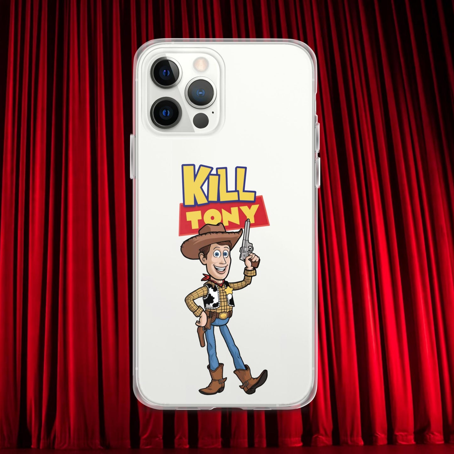 Kill Tony Hinchcliffe Toy Story Woody Funny Podcast Clear Case for iPhone iPhone 12 Pro Max Mobile Phone Cases Kill Tony Podcasts Stand-up Comedy Tony Hinchcliffe Next Cult Brand