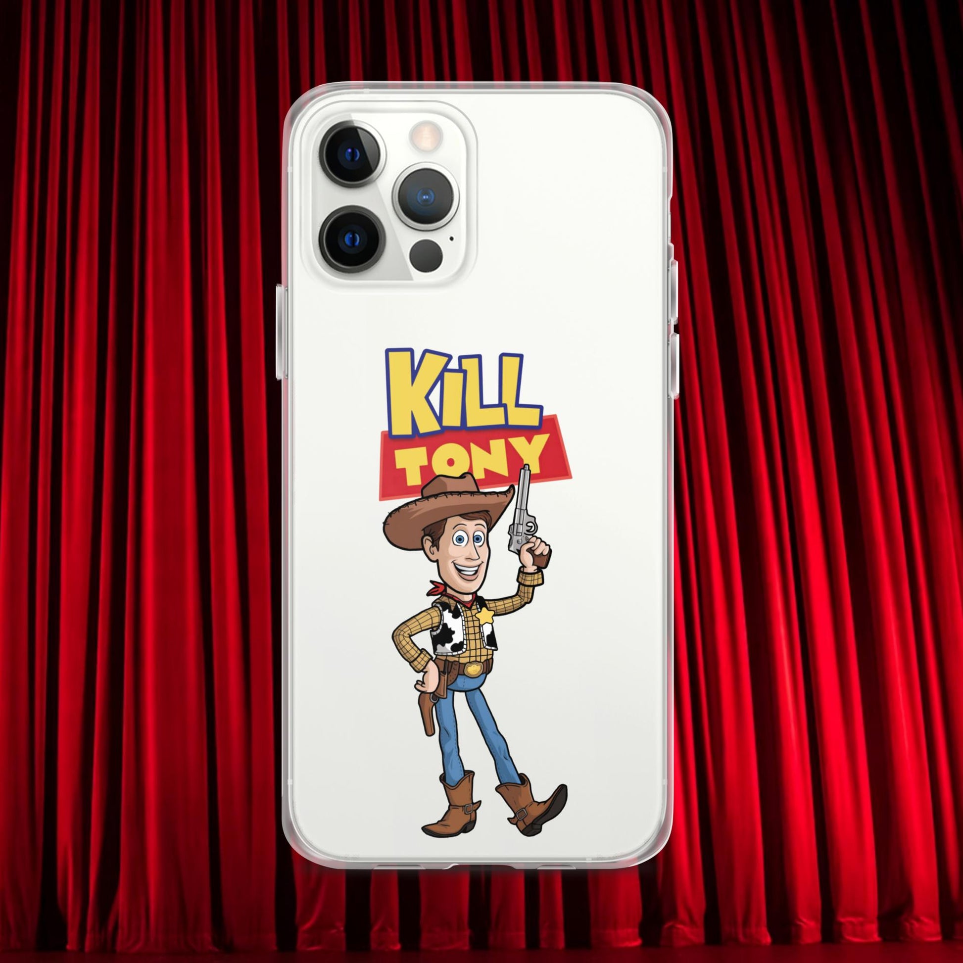 Kill Tony Hinchcliffe Toy Story Woody Funny Podcast Clear Case for iPhone Next Cult Brand