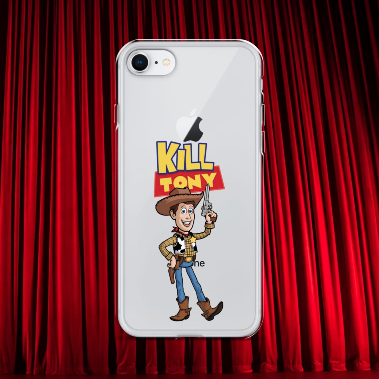 Kill Tony Hinchcliffe Toy Story Woody Funny Podcast Clear Case for iPhone Next Cult Brand