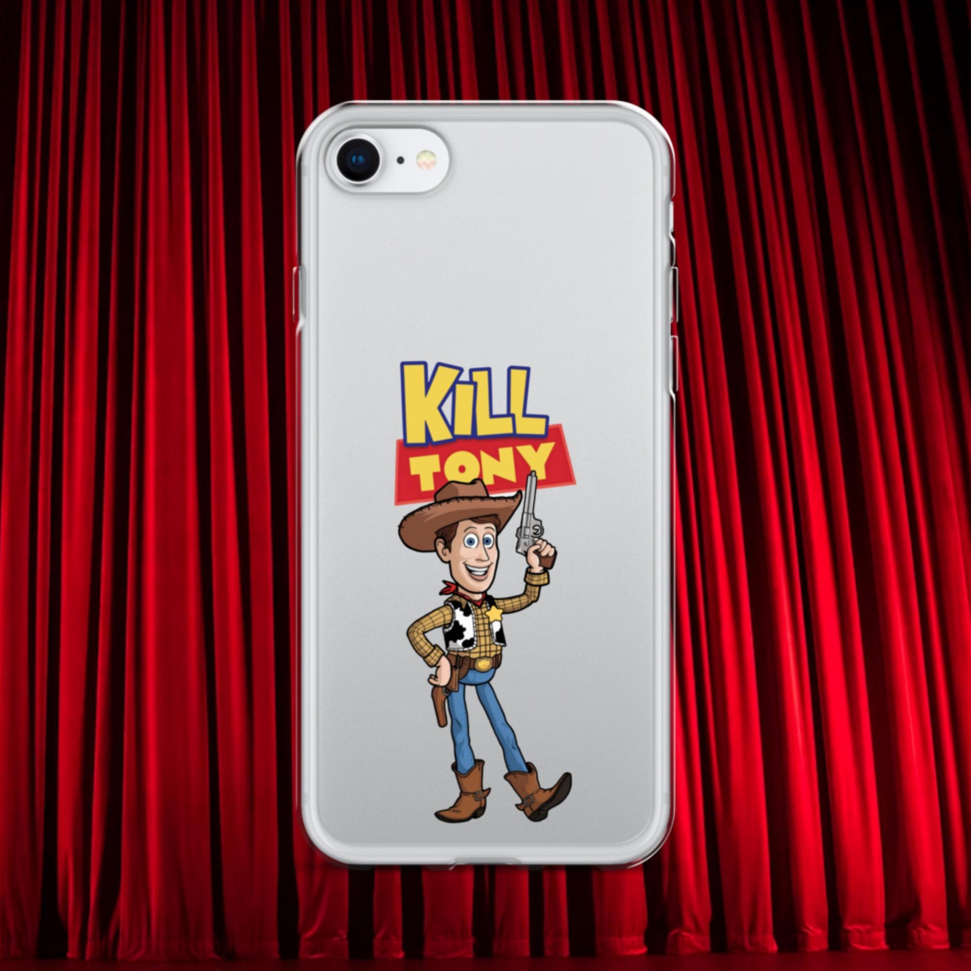 Kill Tony Hinchcliffe Toy Story Woody Funny Podcast Clear Case for iPhone Next Cult Brand