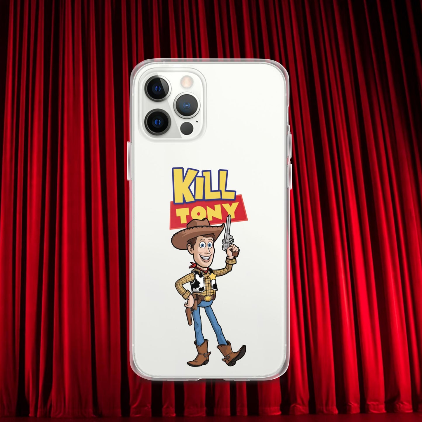 Kill Tony Hinchcliffe Toy Story Woody Funny Podcast Clear Case for iPhone Next Cult Brand