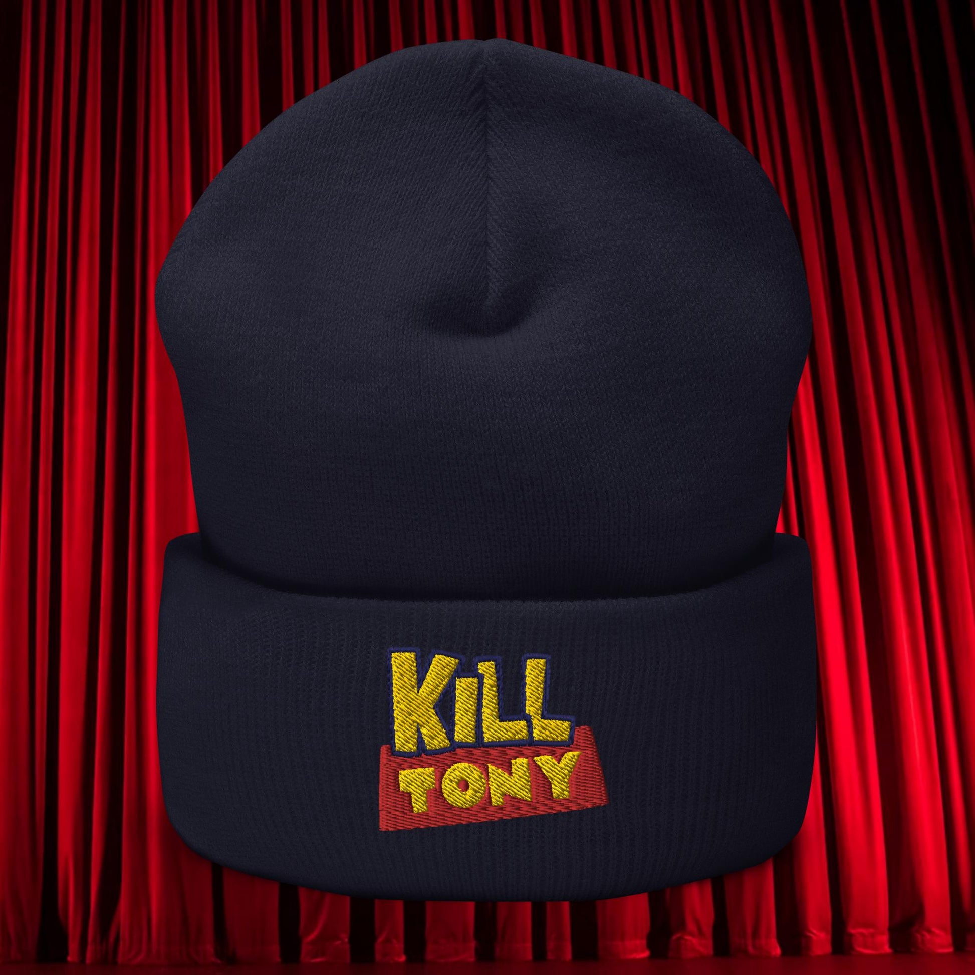 Kill Tony Hinchcliffe Toy Story Woody Funny Podcast Cuffed Beanie Navy Hats Kill Tony Podcasts Stand-up Comedy Tony Hinchcliffe Next Cult Brand