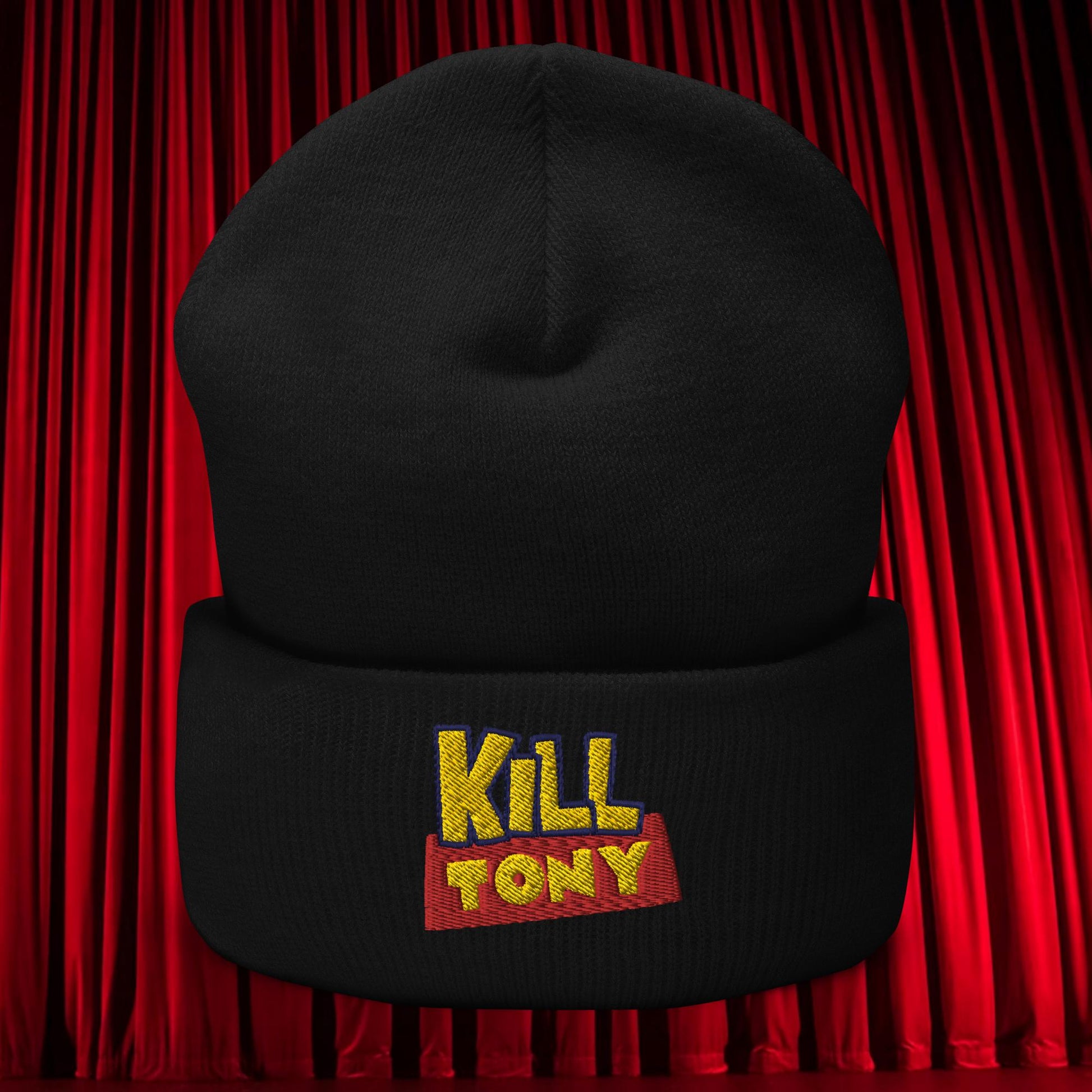 Kill Tony Hinchcliffe Toy Story Woody Funny Podcast Cuffed Beanie Black Hats Kill Tony Podcasts Stand-up Comedy Tony Hinchcliffe Next Cult Brand