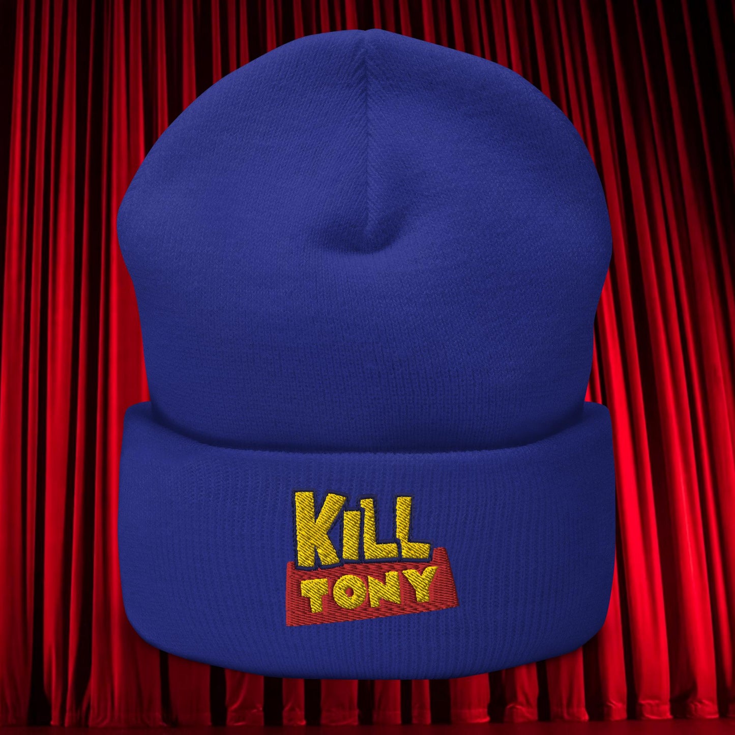 Kill Tony Hinchcliffe Toy Story Woody Funny Podcast Cuffed Beanie Royal Hats Kill Tony Podcasts Stand-up Comedy Tony Hinchcliffe Next Cult Brand