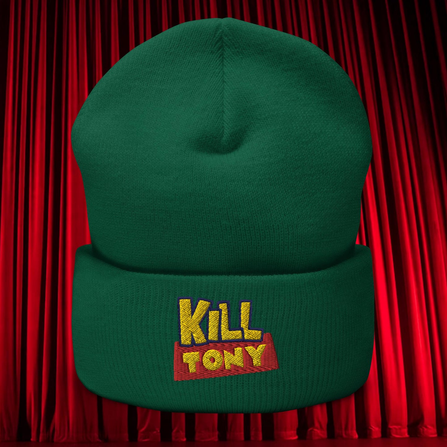 Kill Tony Hinchcliffe Toy Story Woody Funny Podcast Cuffed Beanie Spruce Hats Kill Tony Podcasts Stand-up Comedy Tony Hinchcliffe Next Cult Brand