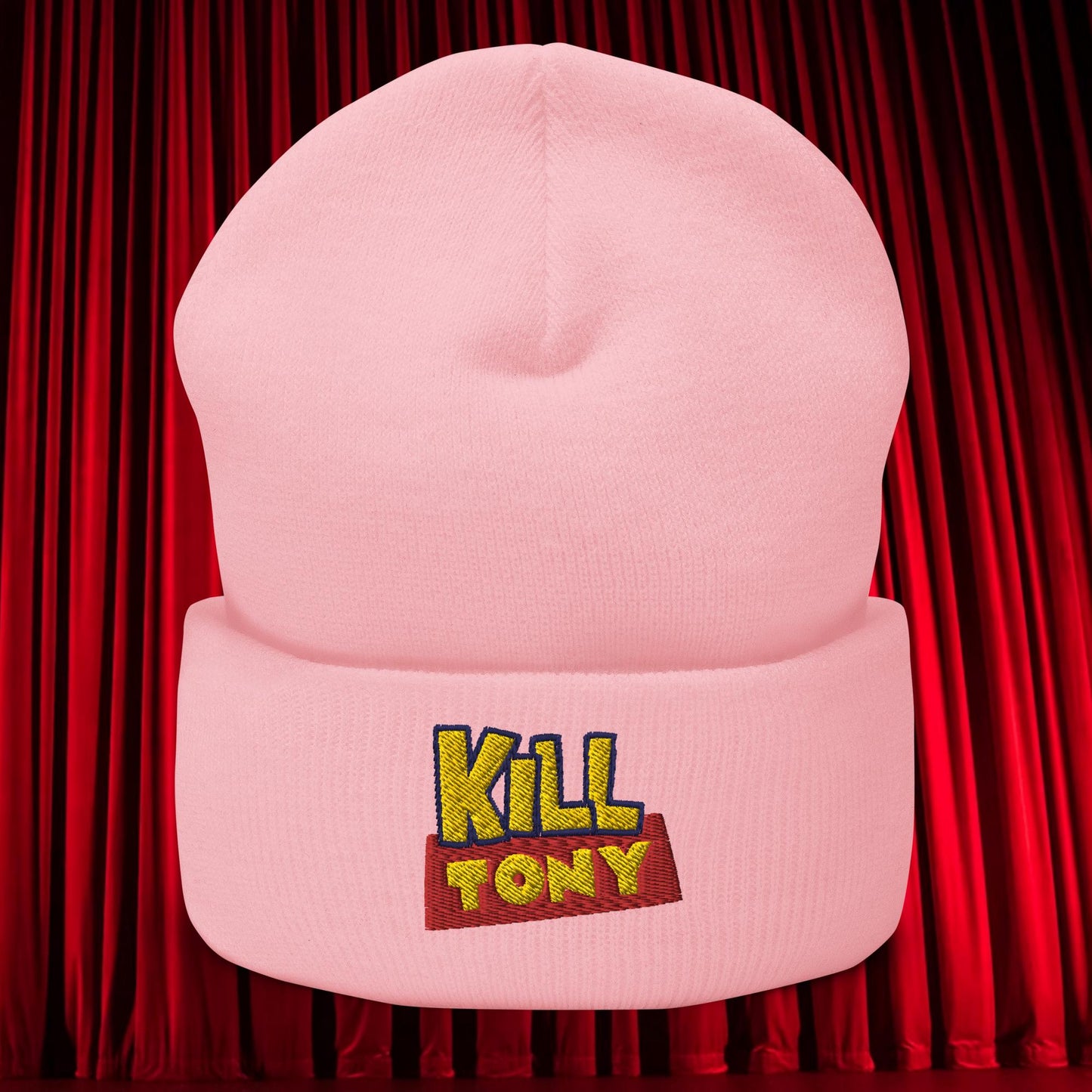 Kill Tony Hinchcliffe Toy Story Woody Funny Podcast Cuffed Beanie Baby Pink Hats Kill Tony Podcasts Stand-up Comedy Tony Hinchcliffe Next Cult Brand