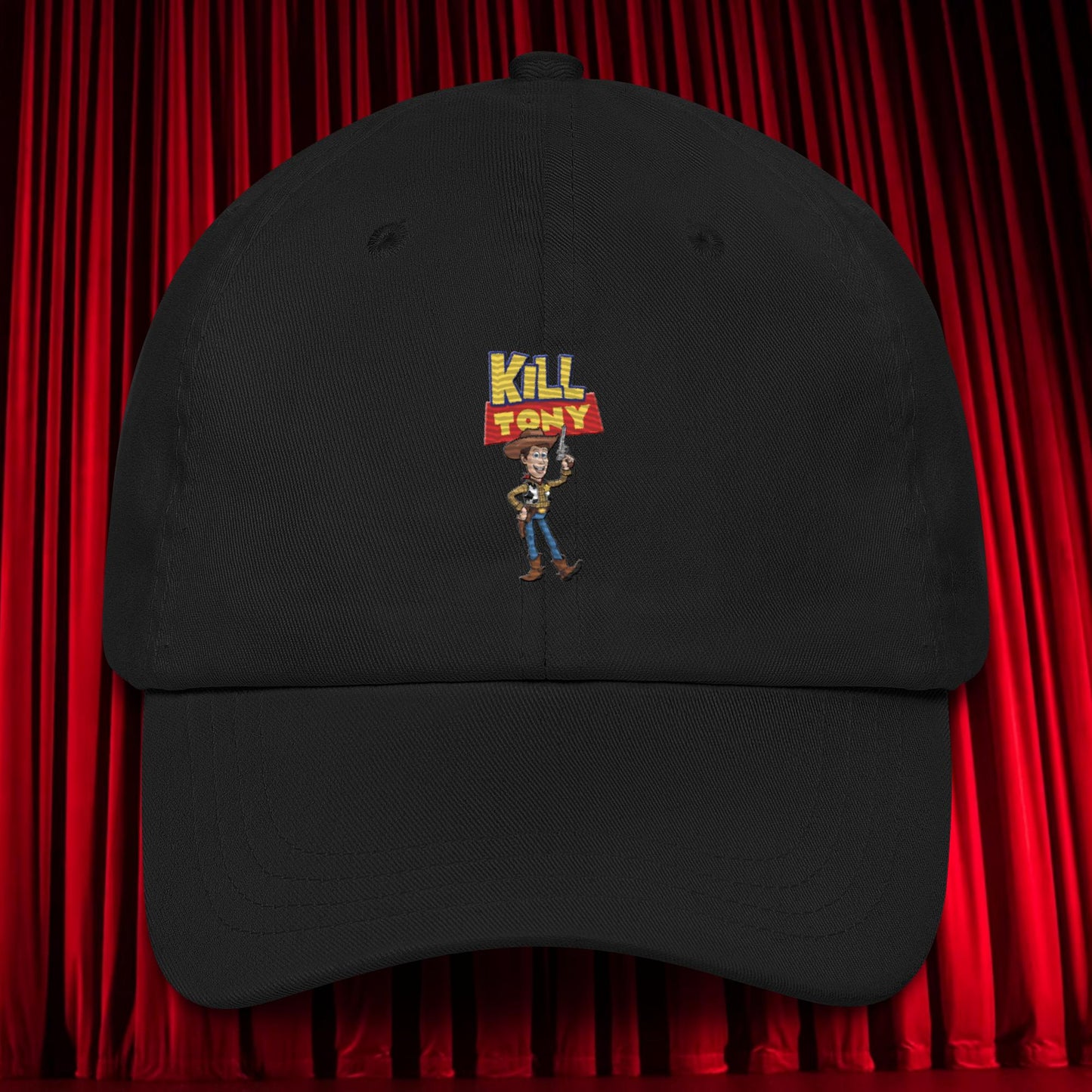 Kill Tony Hinchcliffe Toy Story Woody Funny Podcast Dad hat Next Cult Brand