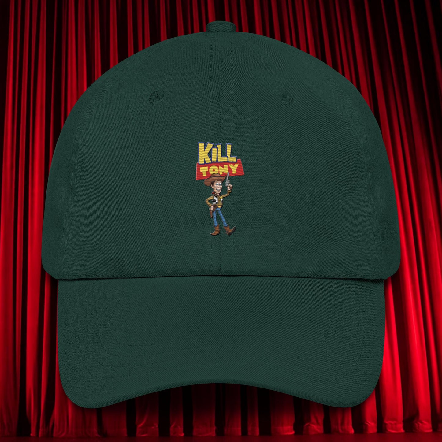 Kill Tony Hinchcliffe Toy Story Woody Funny Podcast Dad hat Next Cult Brand