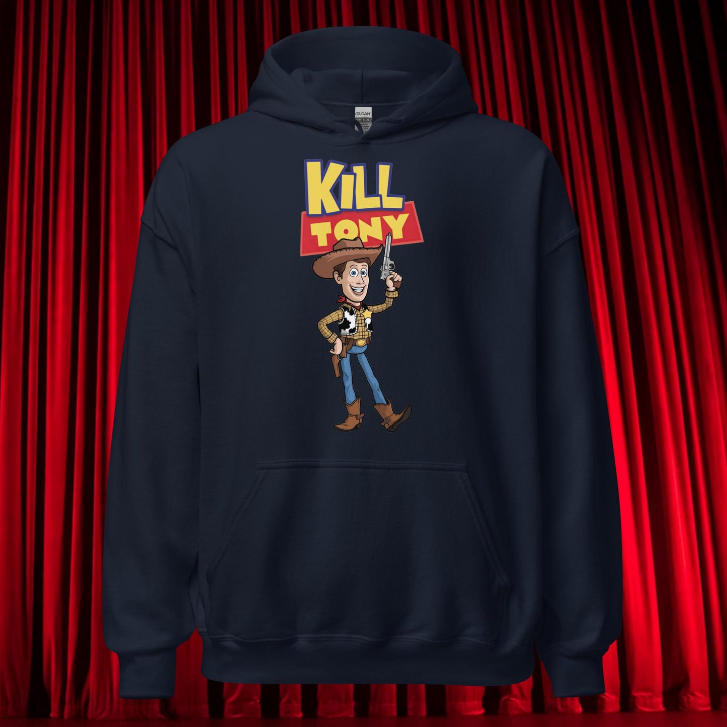 Kill Tony Hinchcliffe Toy Story Woody Funny Podcast Unisex Hoodie Next Cult Brand