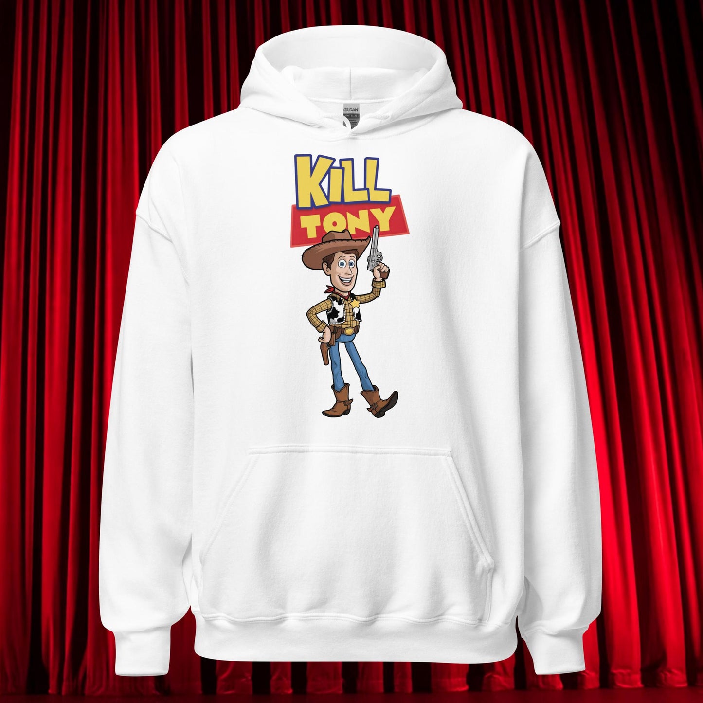 Kill Tony Hinchcliffe Toy Story Woody Funny Podcast Unisex Hoodie Next Cult Brand