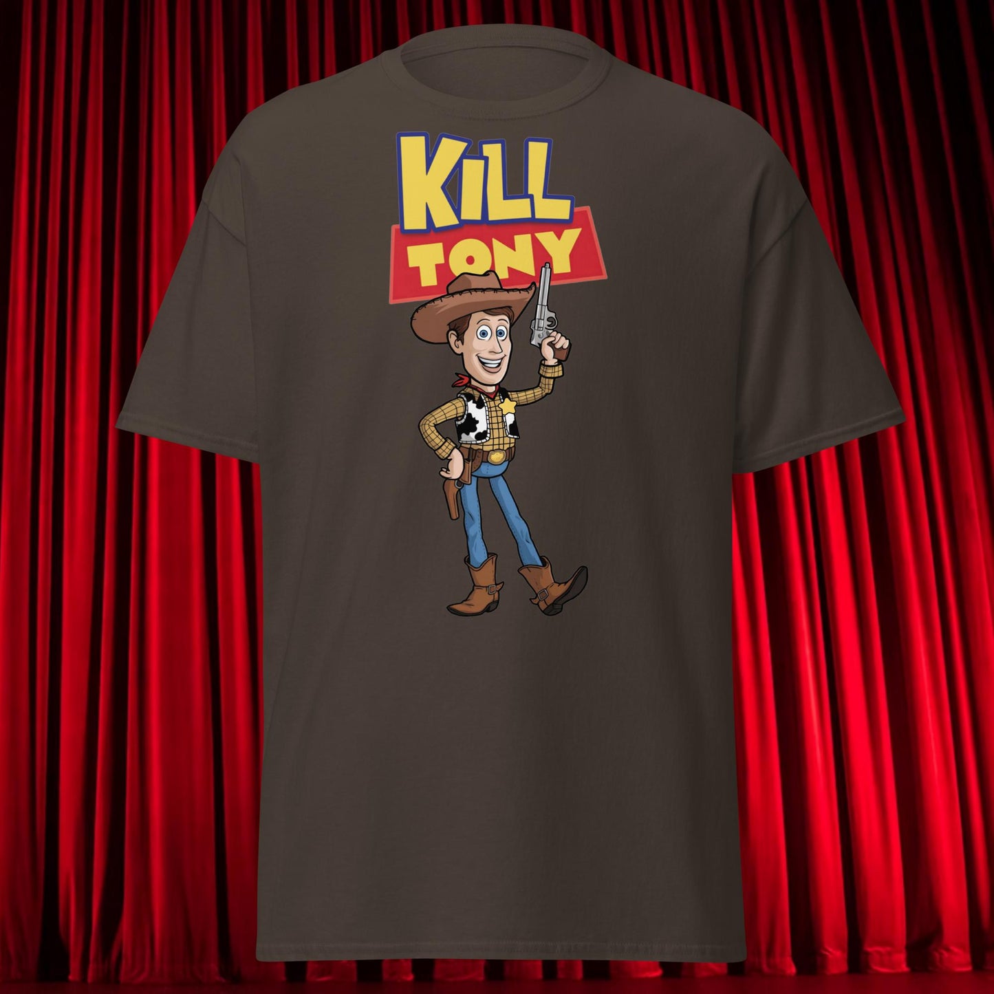 Kill Tony Hinchcliffe Toy Story Woody Funny Podcast Unisex Shirt Next Cult Brand