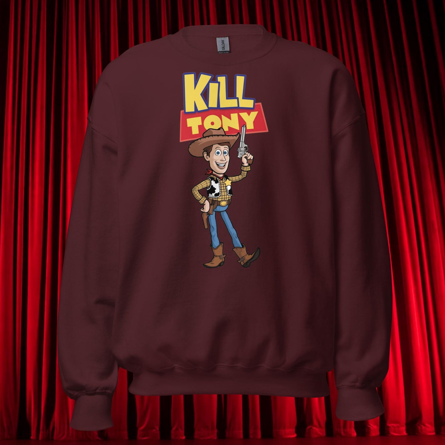 Kill Tony Hinchcliffe Toy Story Woody Funny Podcast Unisex Sweatshirt Next Cult Brand