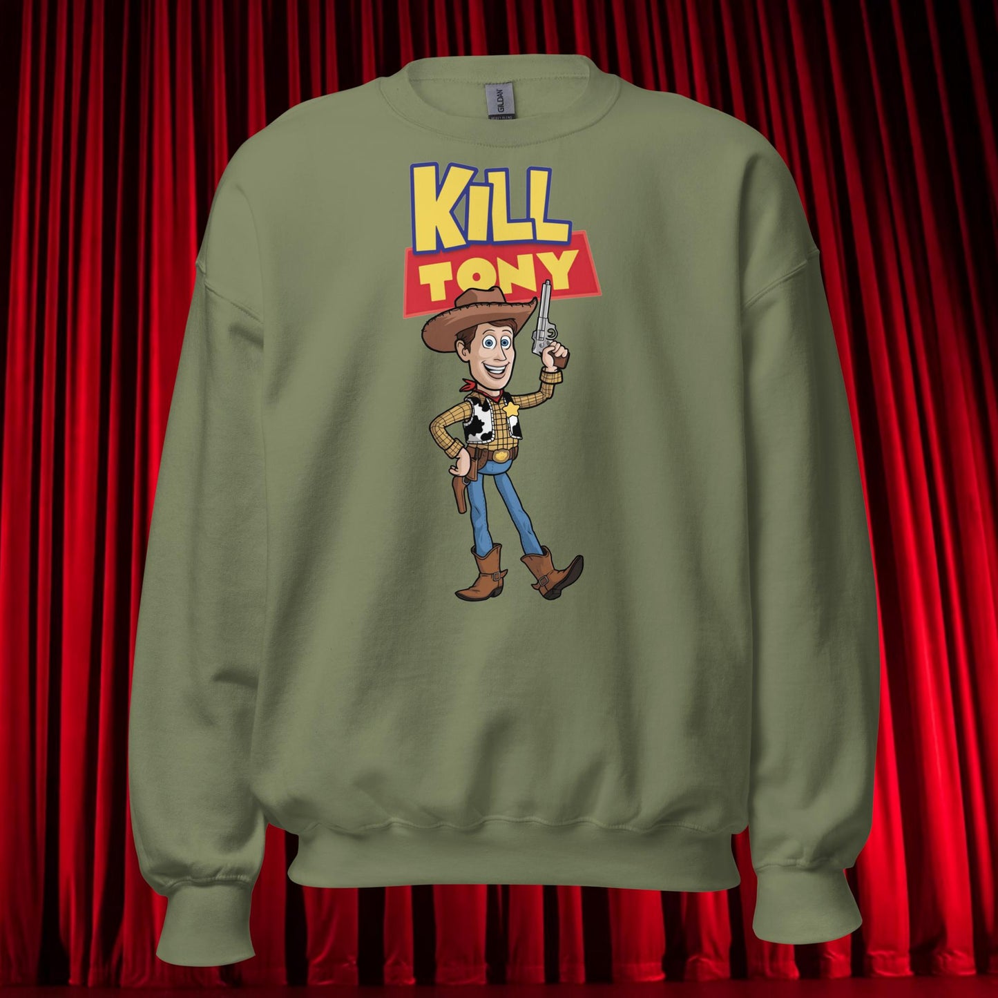 Kill Tony Hinchcliffe Toy Story Woody Funny Podcast Unisex Sweatshirt Next Cult Brand