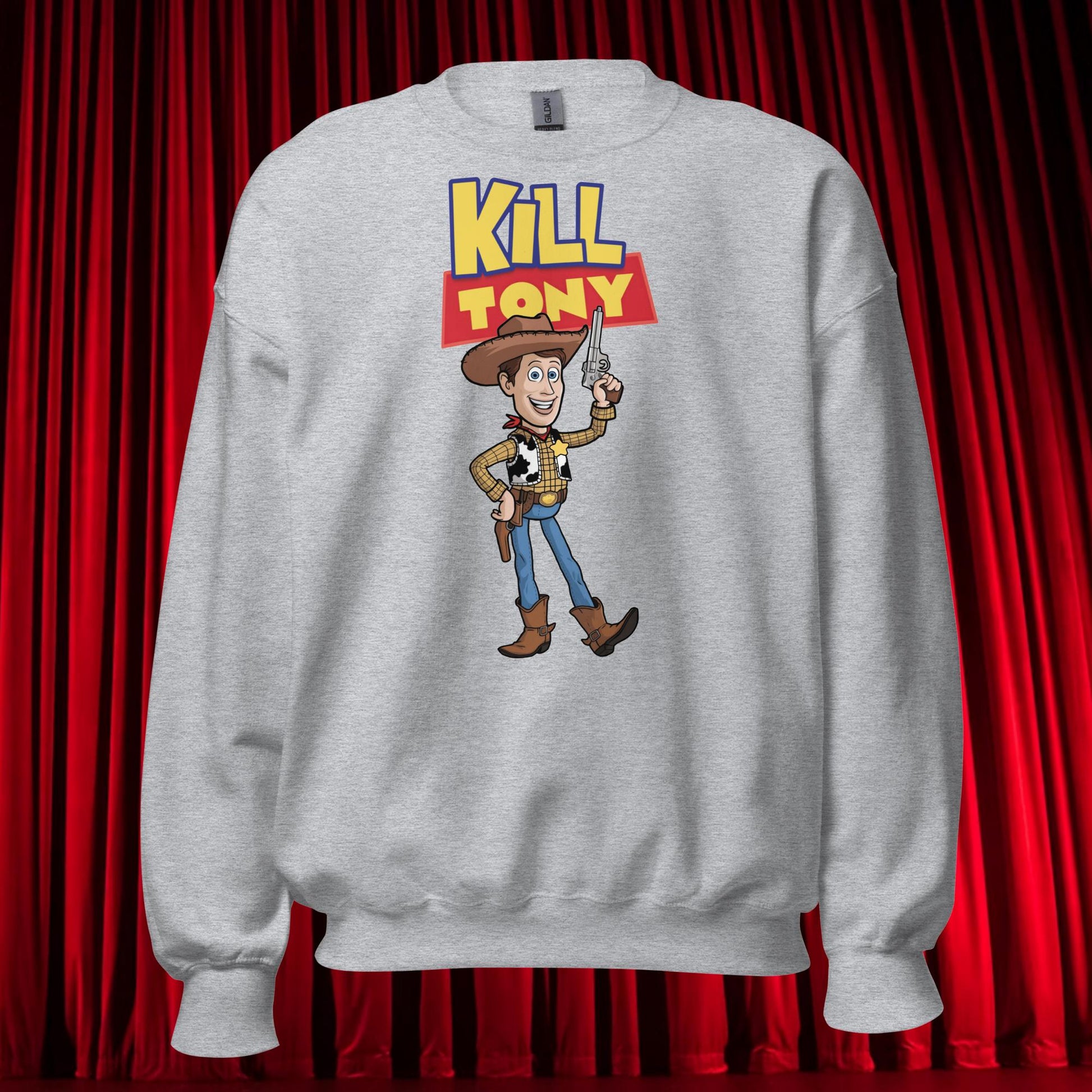 Kill Tony Hinchcliffe Toy Story Woody Funny Podcast Unisex Sweatshirt Next Cult Brand