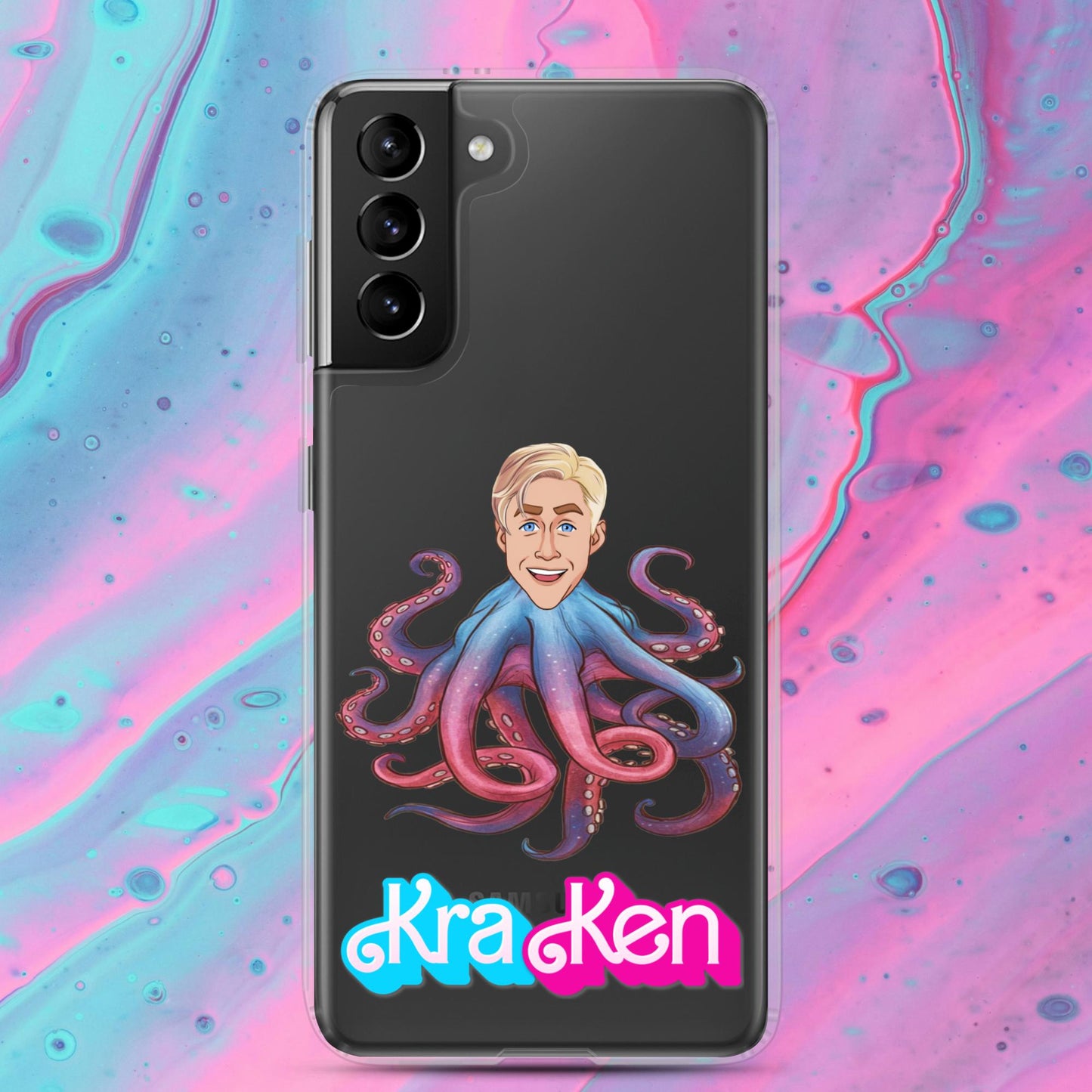 Kraken Ken Barbie Ryan Gosling Funny Clear Case for Samsung Next Cult Brand