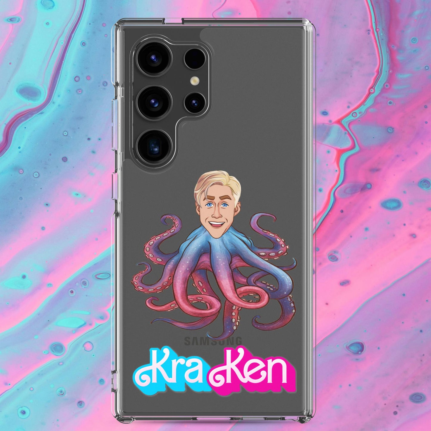 Kraken Ken Barbie Ryan Gosling Funny Clear Case for Samsung Next Cult Brand