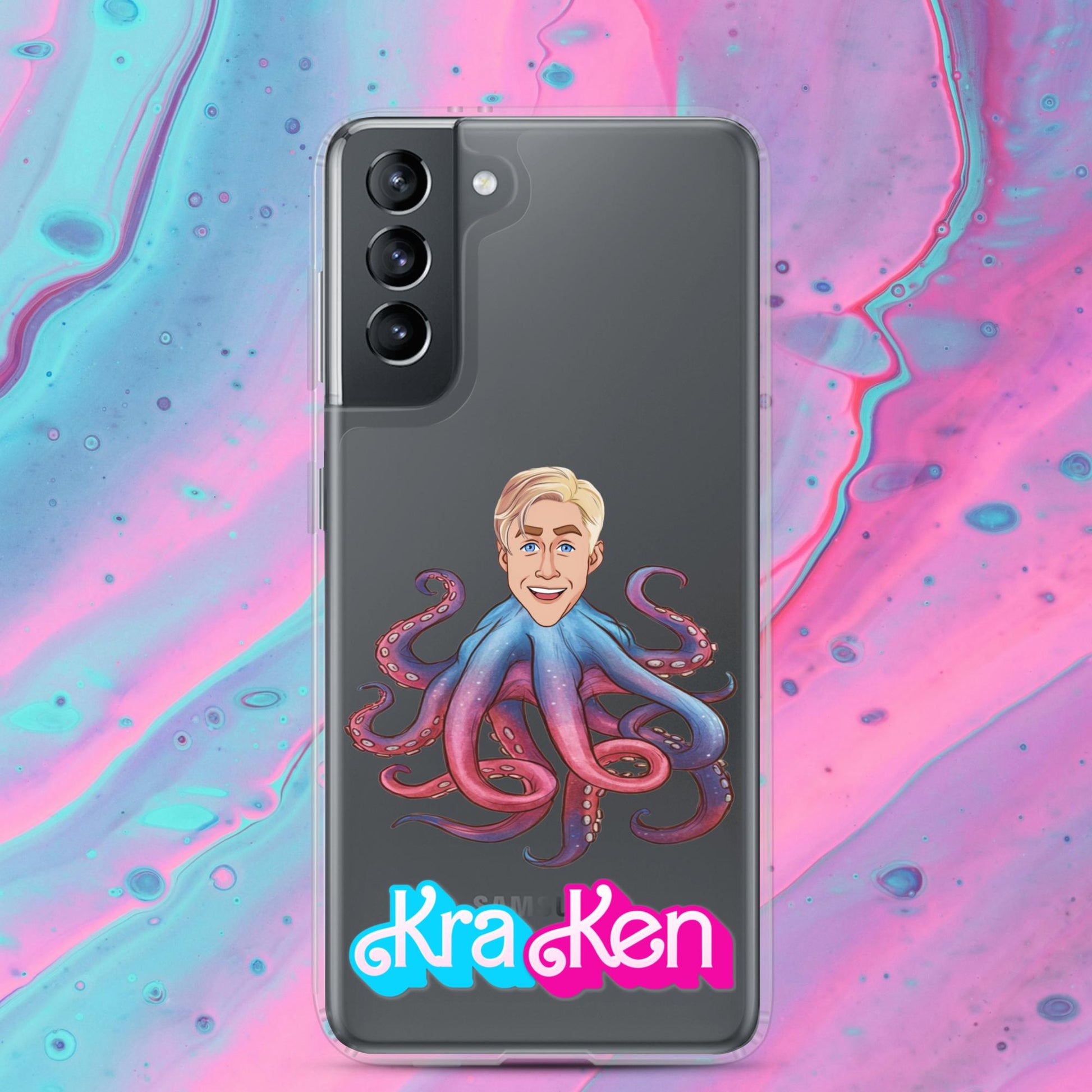 Kraken Ken Barbie Ryan Gosling Funny Clear Case for Samsung Next Cult Brand