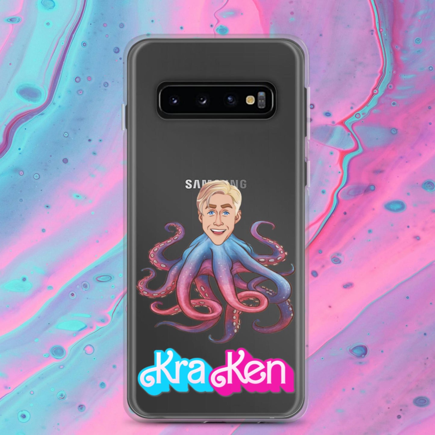 Kraken Ken Barbie Ryan Gosling Funny Clear Case for Samsung Next Cult Brand