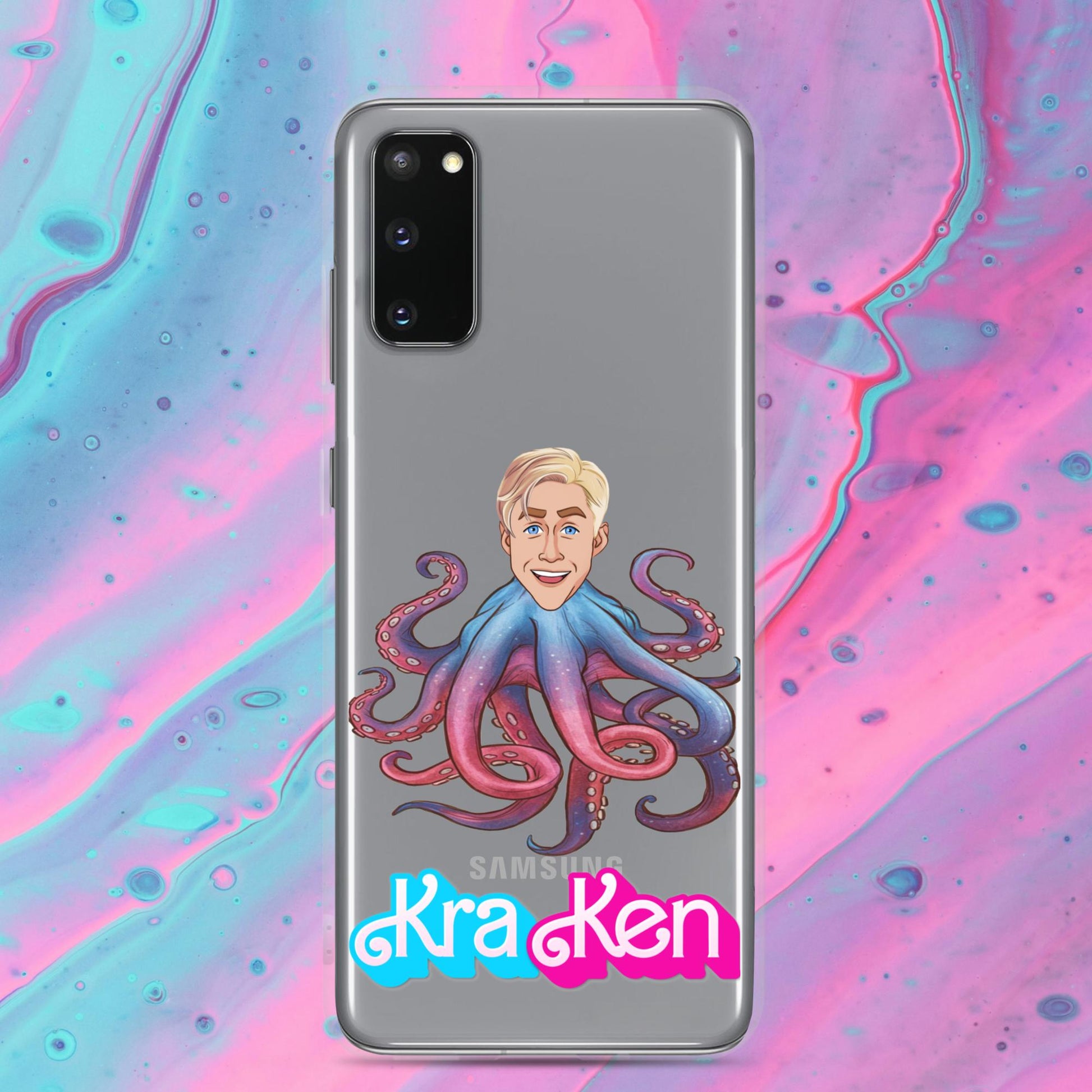 Kraken Ken Barbie Ryan Gosling Funny Clear Case for Samsung Next Cult Brand