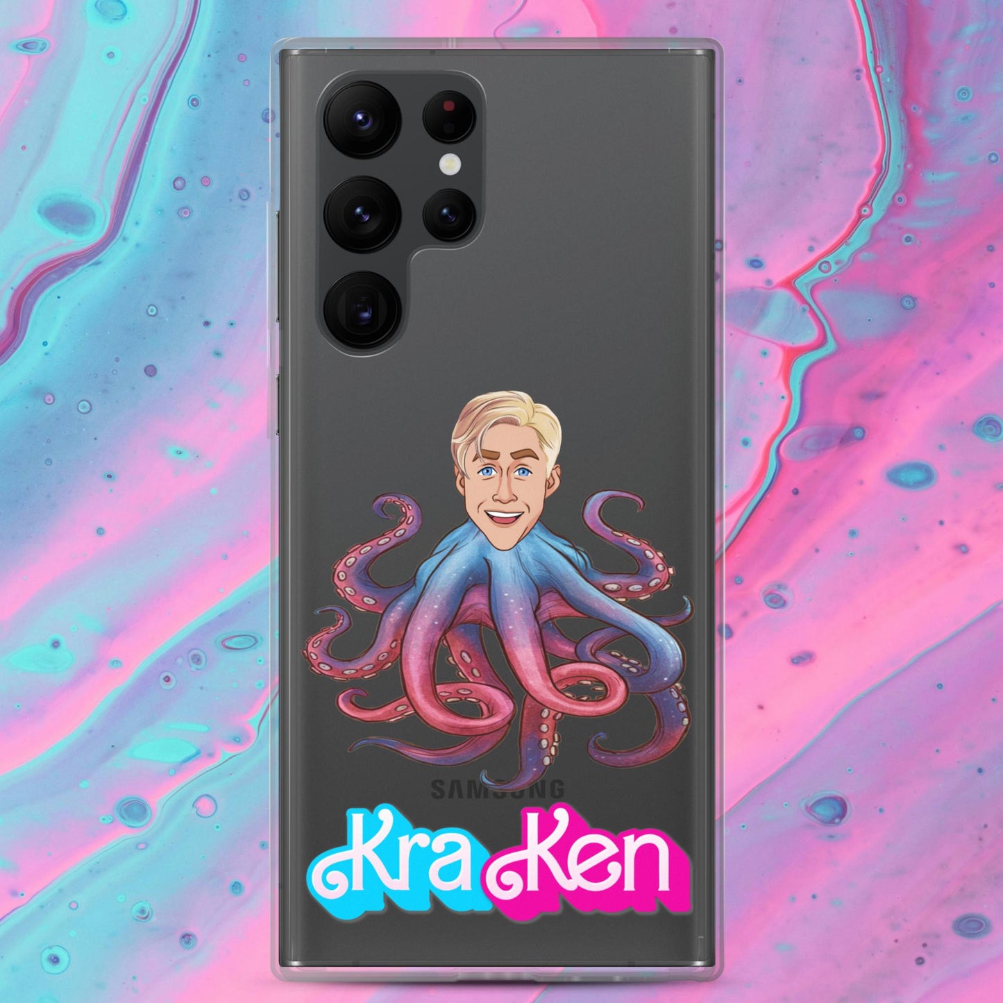 Kraken Ken Barbie Ryan Gosling Funny Clear Case for Samsung Next Cult Brand