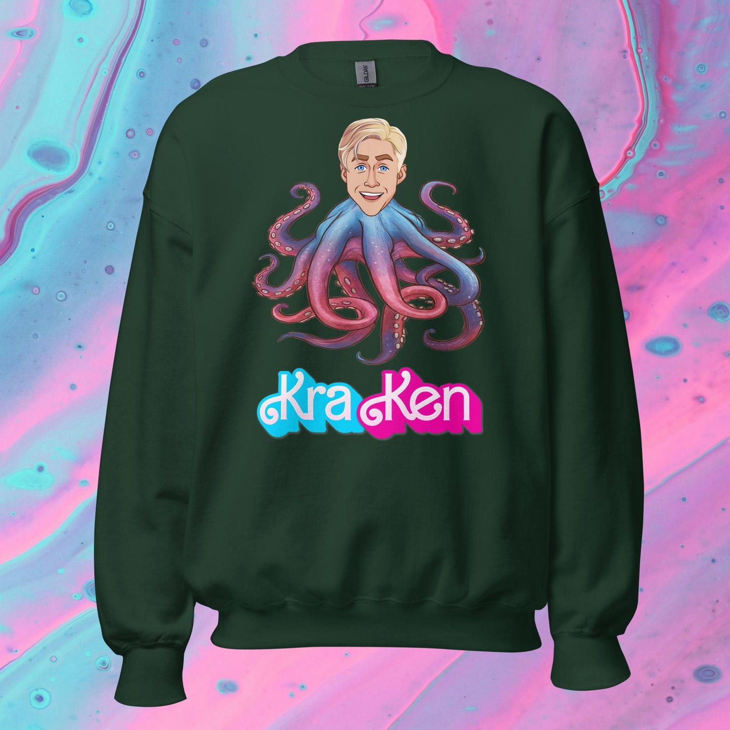 Kraken Ken Barbie Ryan Gosling Funny Unisex Sweatshirt Next Cult Brand