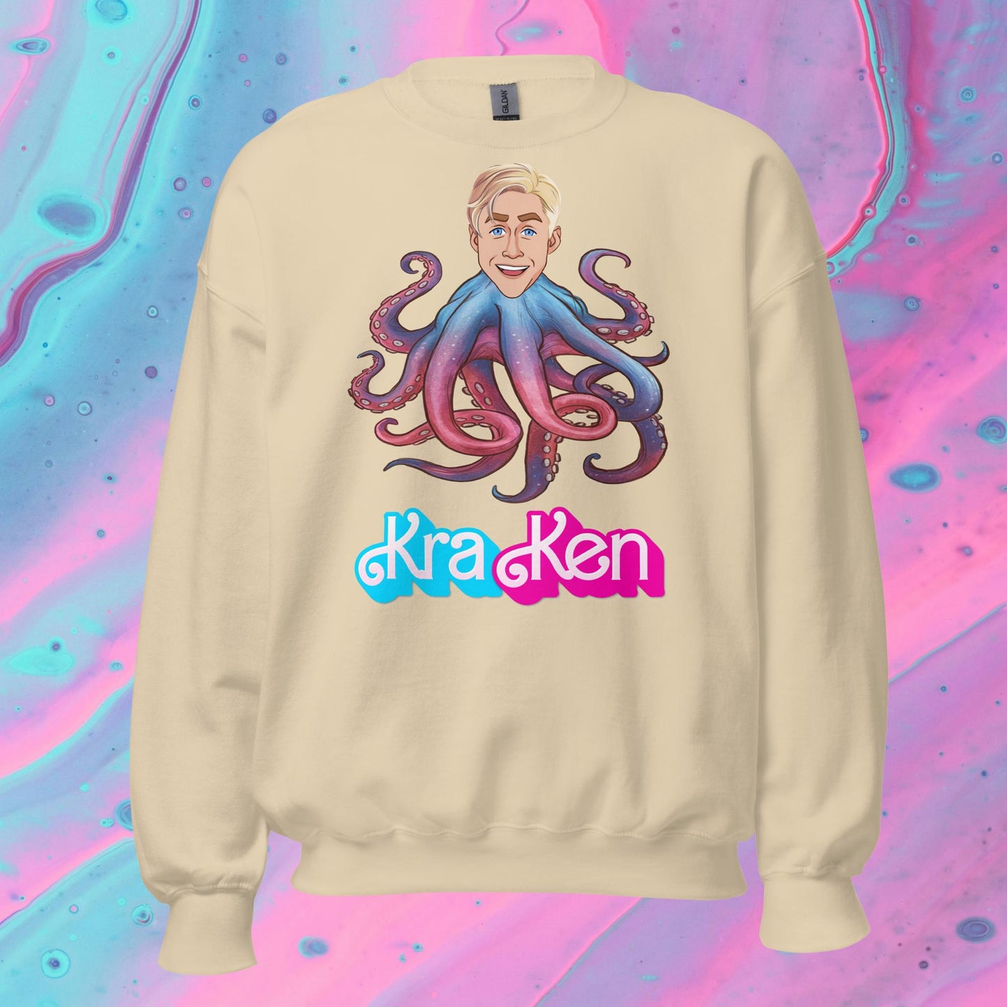 Kraken Ken Barbie Ryan Gosling Funny Unisex Sweatshirt Next Cult Brand