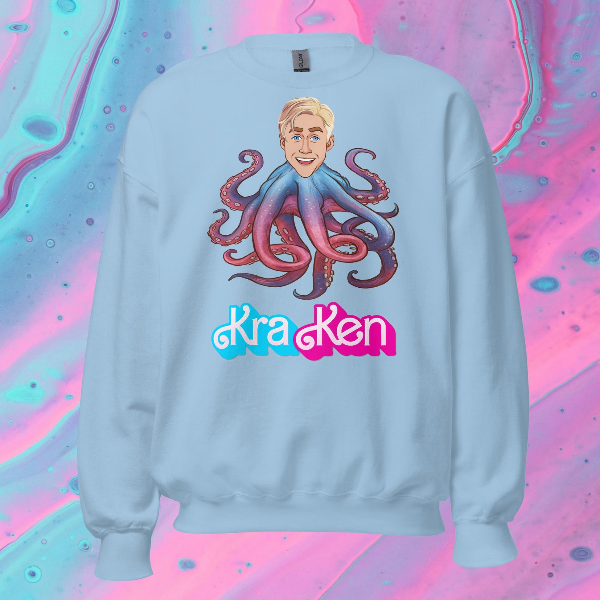 Kraken Ken Barbie Ryan Gosling Funny Unisex Sweatshirt Next Cult Brand