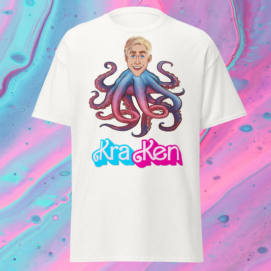 Kraken Ken Barbie Ryan Gosling Funny Unisex tee Next Cult Brand