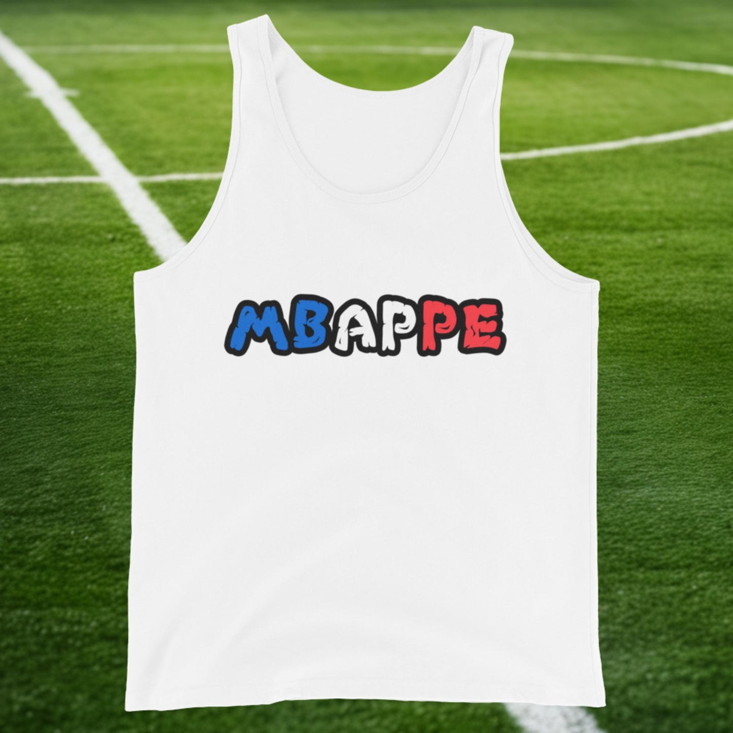 Kylian Mbappe France Euro 2024 Ninja Turtle Funny Football Soccer Tank Top White Tank Tops Football Kylian Mbappe Ninja Turtles Real Madrid Next Cult Brand