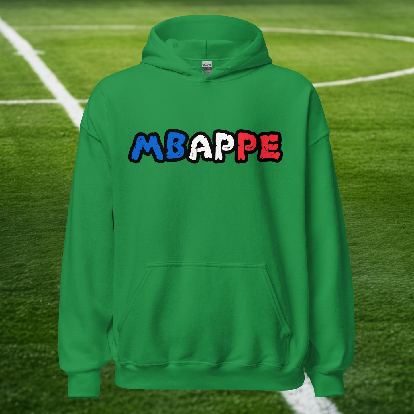 Kylian Mbappe France Euro 2024 Ninja Turtle Funny Football Soccer Unisex Hoodie Irish Green Hoodies Football Kylian Mbappe Ninja Turtles Real Madrid Next Cult Brand