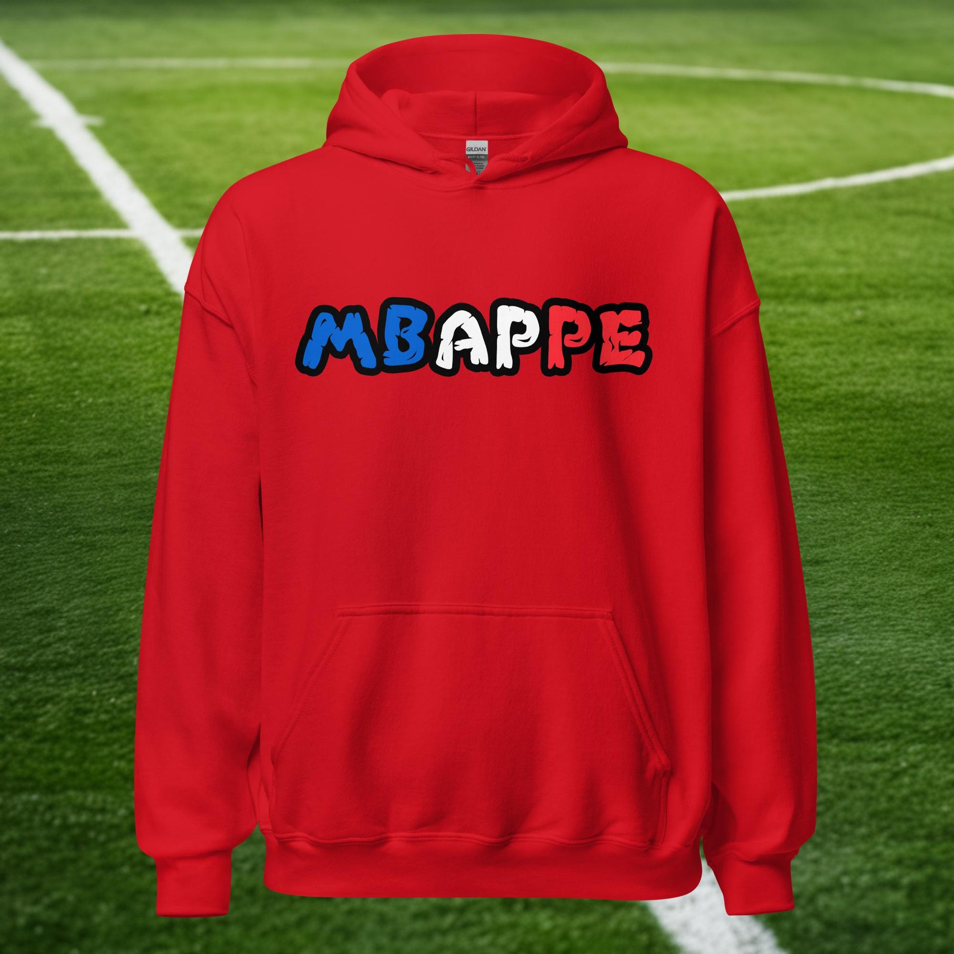 Kylian Mbappe France Euro 2024 Ninja Turtle Funny Football Soccer Unisex Hoodie Red Hoodies Football Kylian Mbappe Ninja Turtles Real Madrid Next Cult Brand