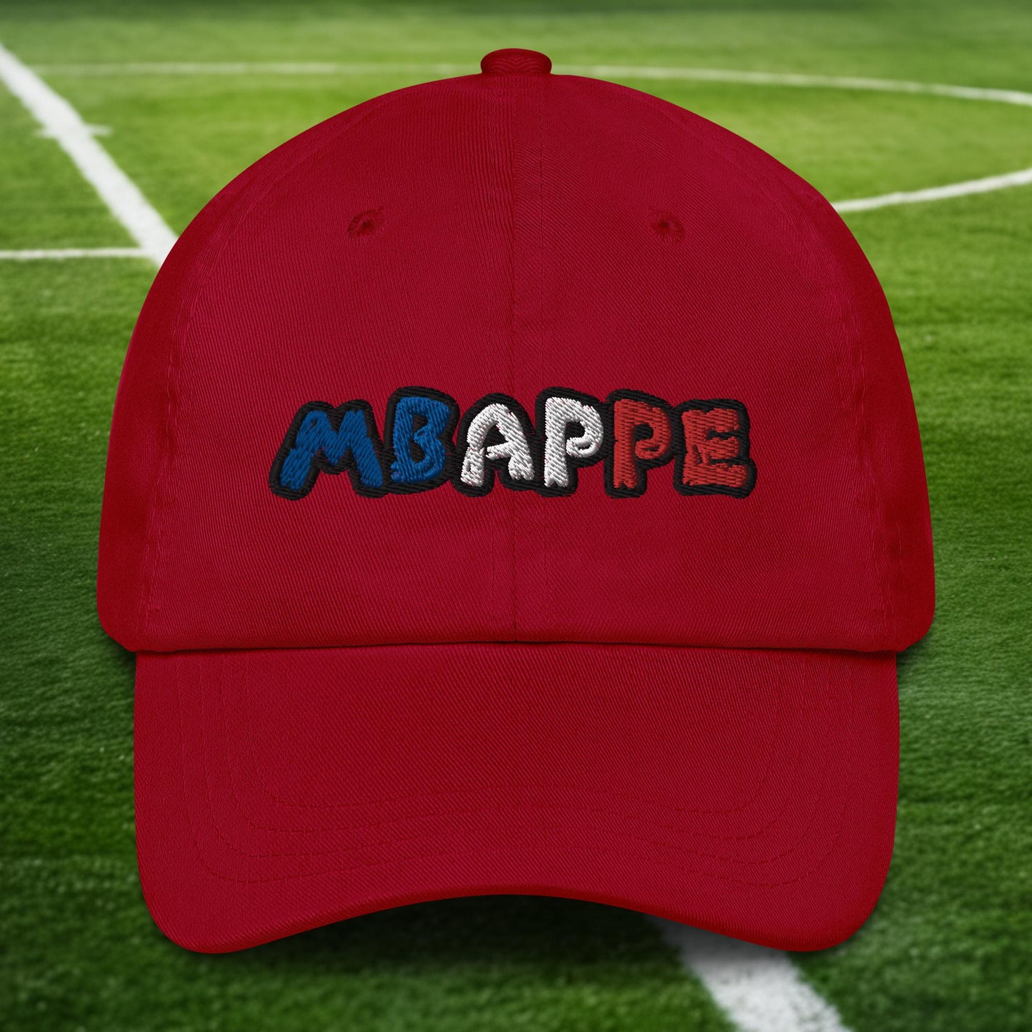 Kylian Mbappe Ninja Turtle Funny Football Euro 2024 France Soccer Dad hat Cranberry Hats Football Kylian Mbappe Ninja Turtles Real Madrid Next Cult Brand